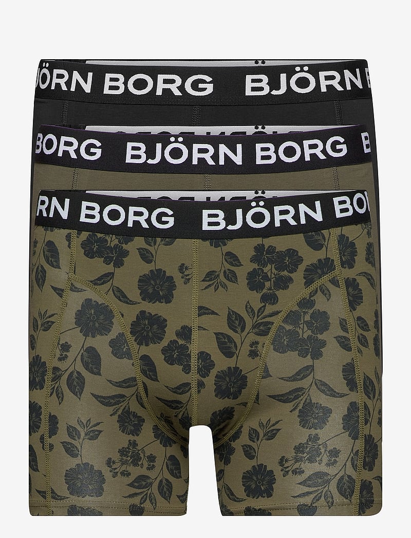 Björn Borg - COTTON STRETCH BOXER 3p - multipack underbukser - camo - 0