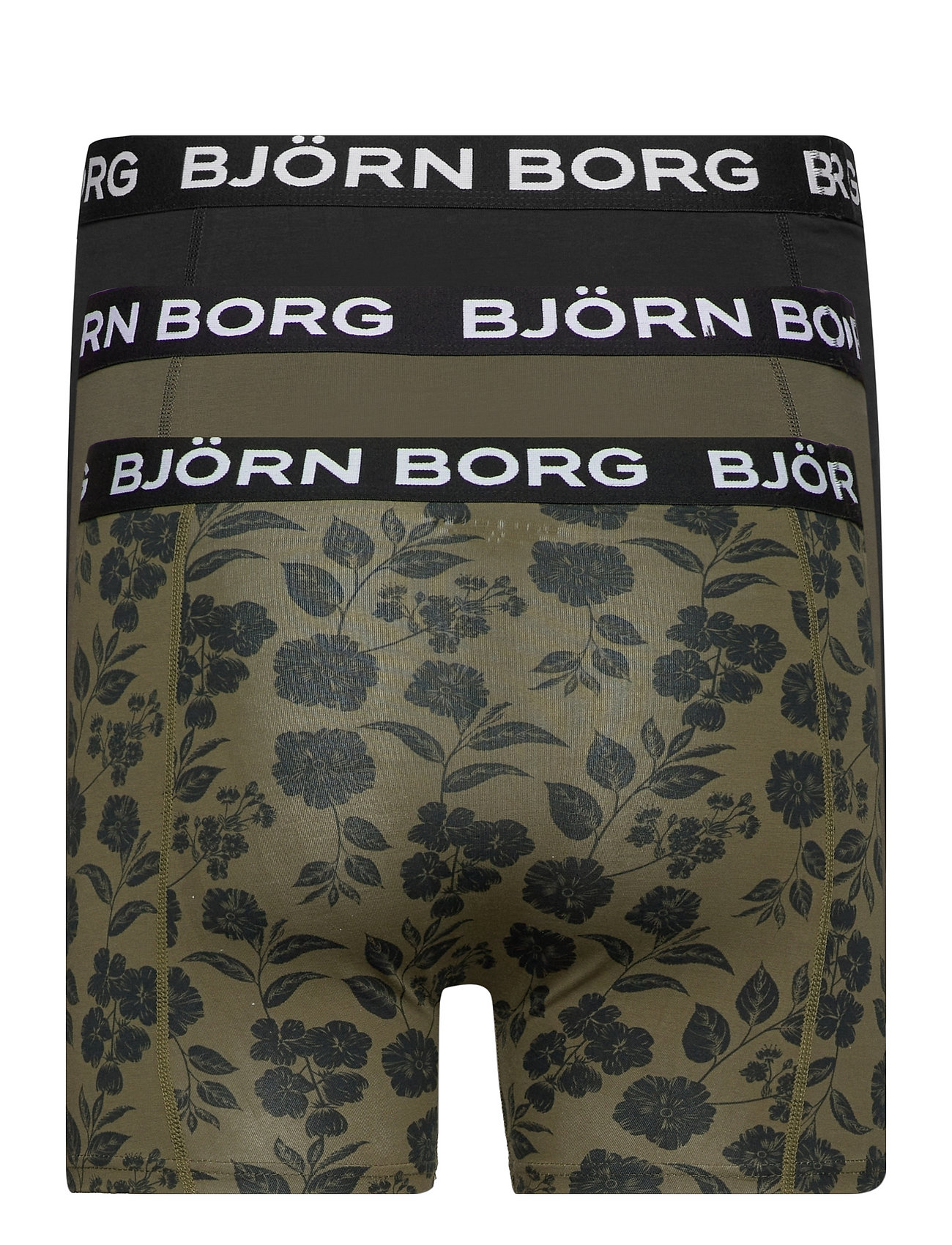 Björn Borg - COTTON STRETCH BOXER 3p - laveste priser - camo - 1