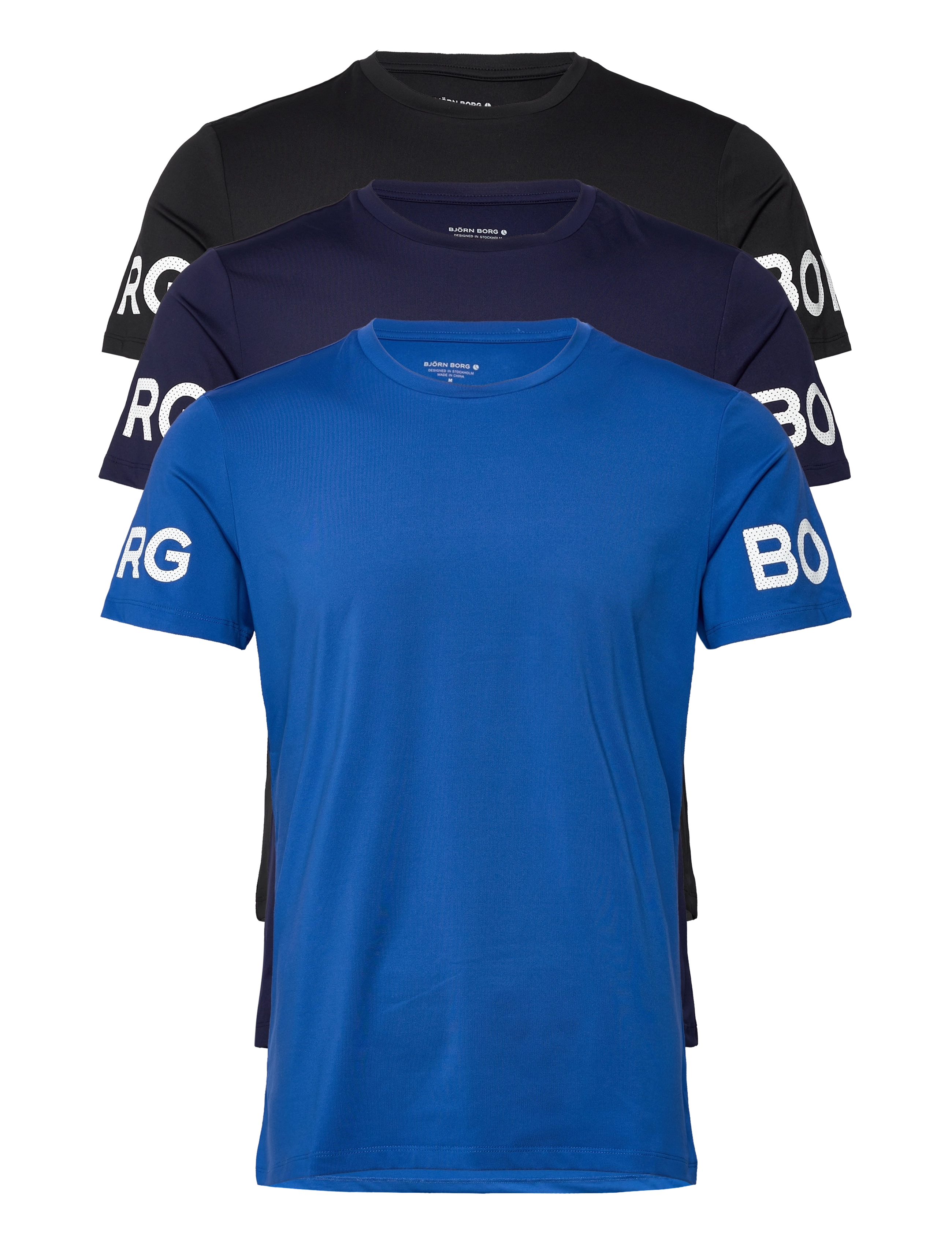 Björn Borg - BORG T-SHIRT 3P - multipack 1 - 1