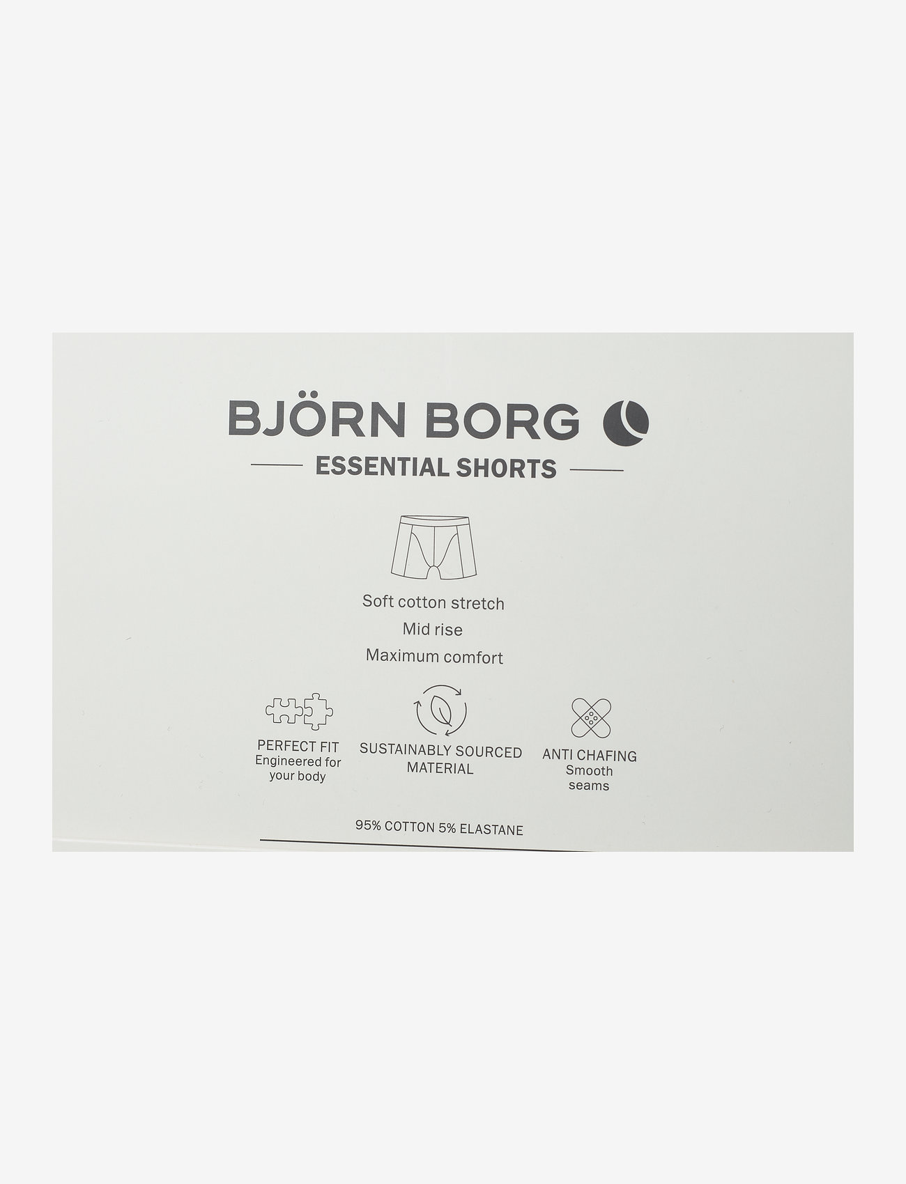 Björn Borg - COTTON STRETCH BOXER 6p - nordisk stil - multipack 1 - 1