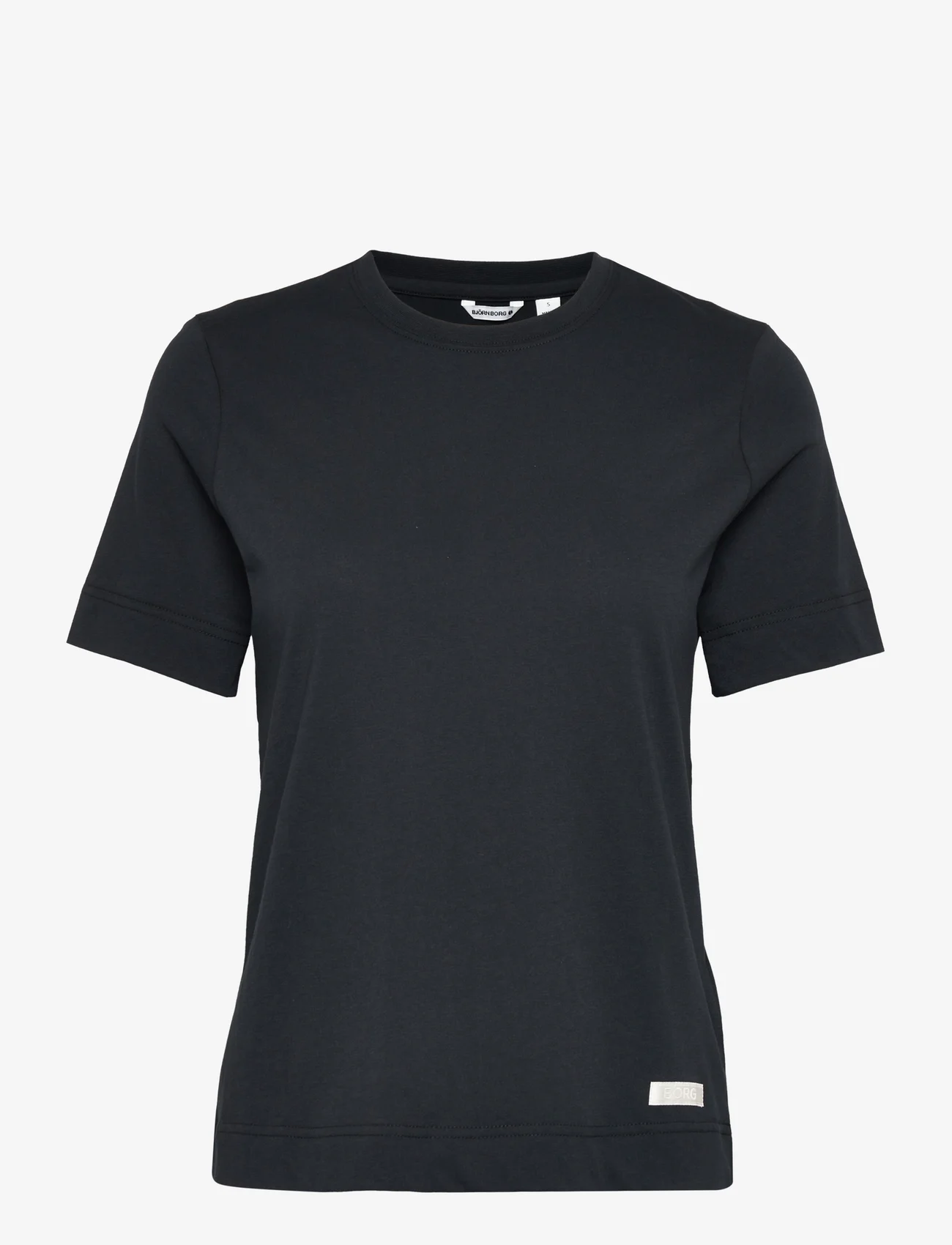 Björn Borg - CENTRE T-SHIRT - t-shirts - black beauty - 0