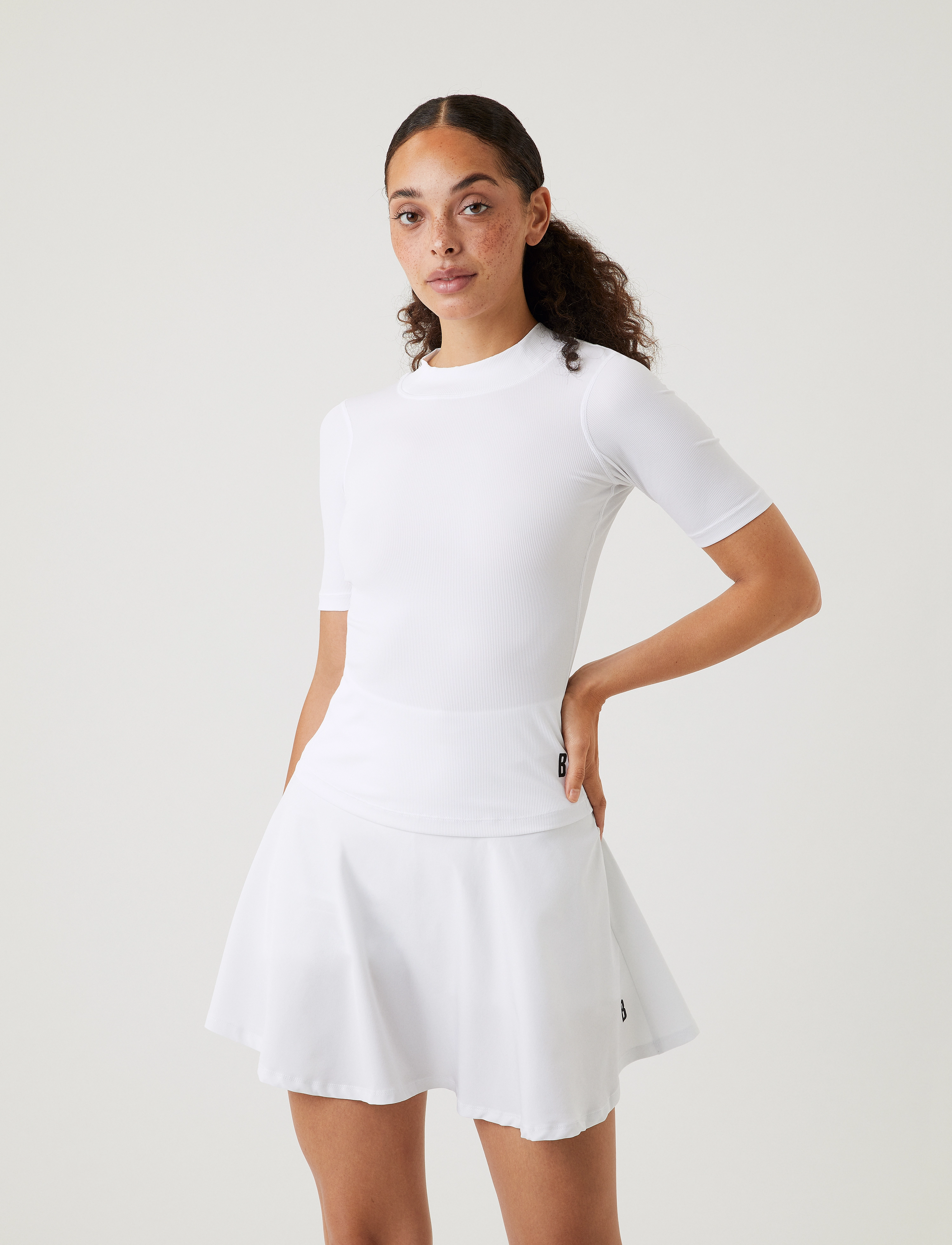 Björn Borg - ACE RIB T-SHIRT - brilliant white - 2