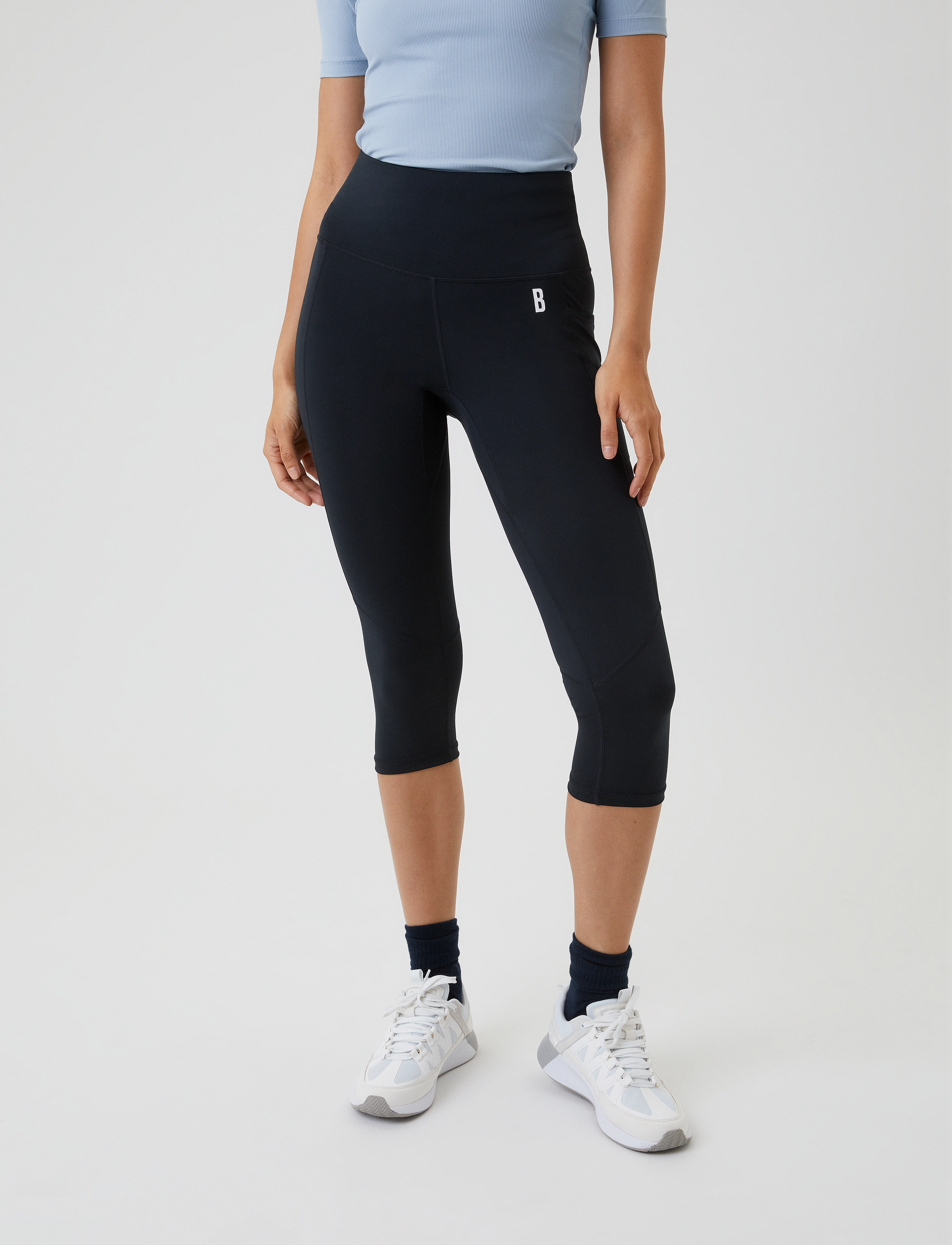 Björn Borg - ACE 3/4 TIGHTS - black beauty - 3