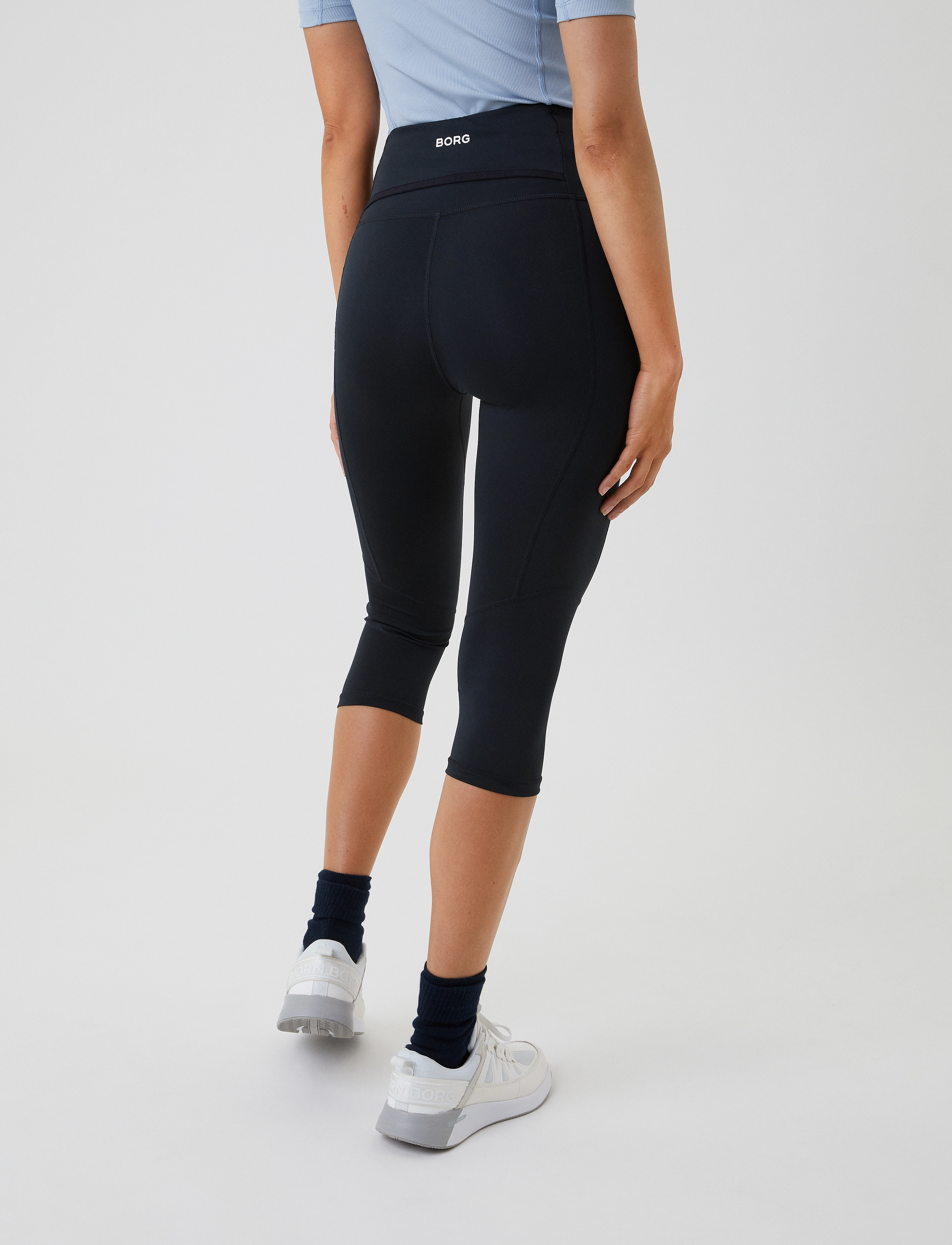Björn Borg - ACE 3/4 TIGHTS - black beauty - 4
