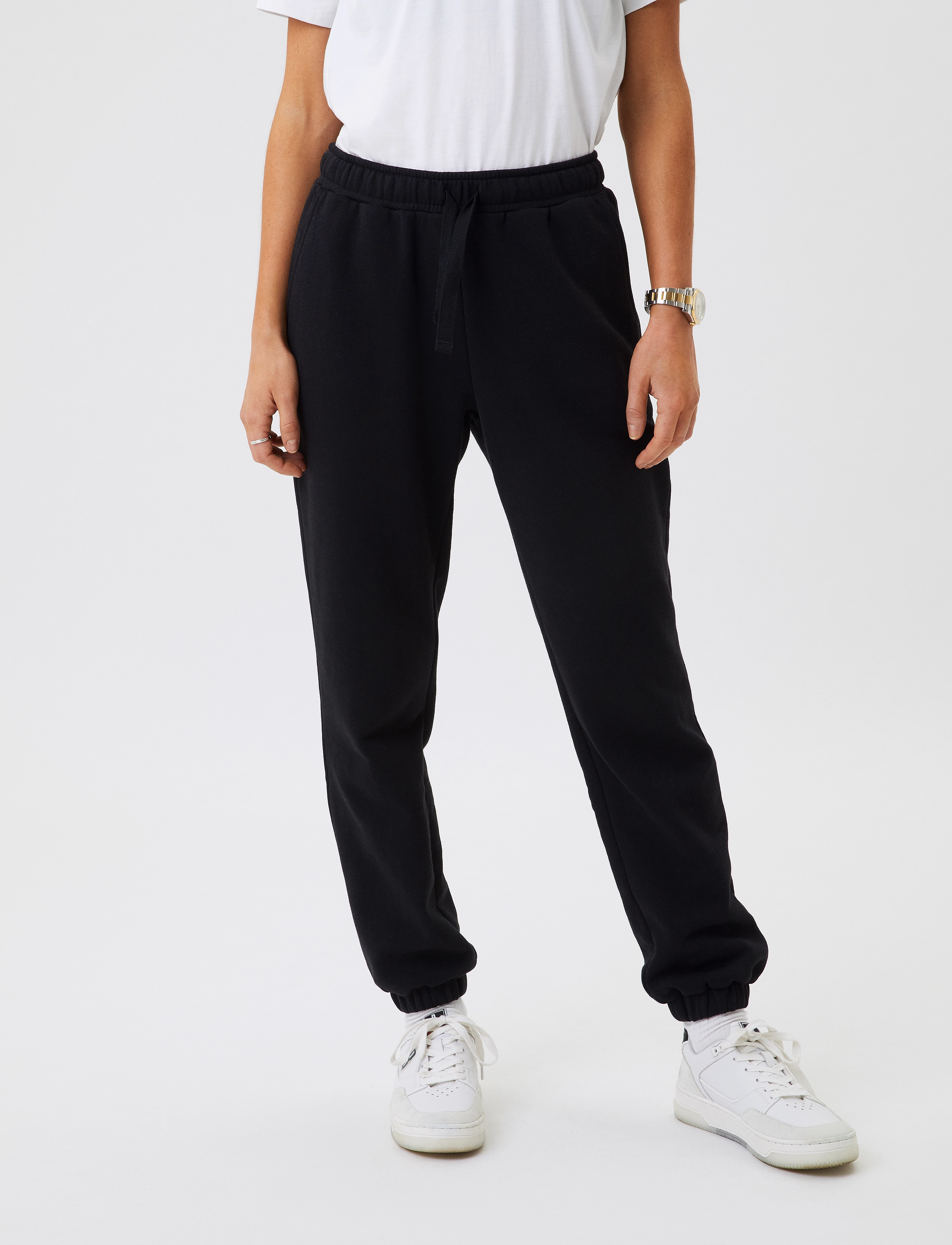 Björn Borg CENTRE PANTS - Träningsbyxor - BLACK BEAUTY / black