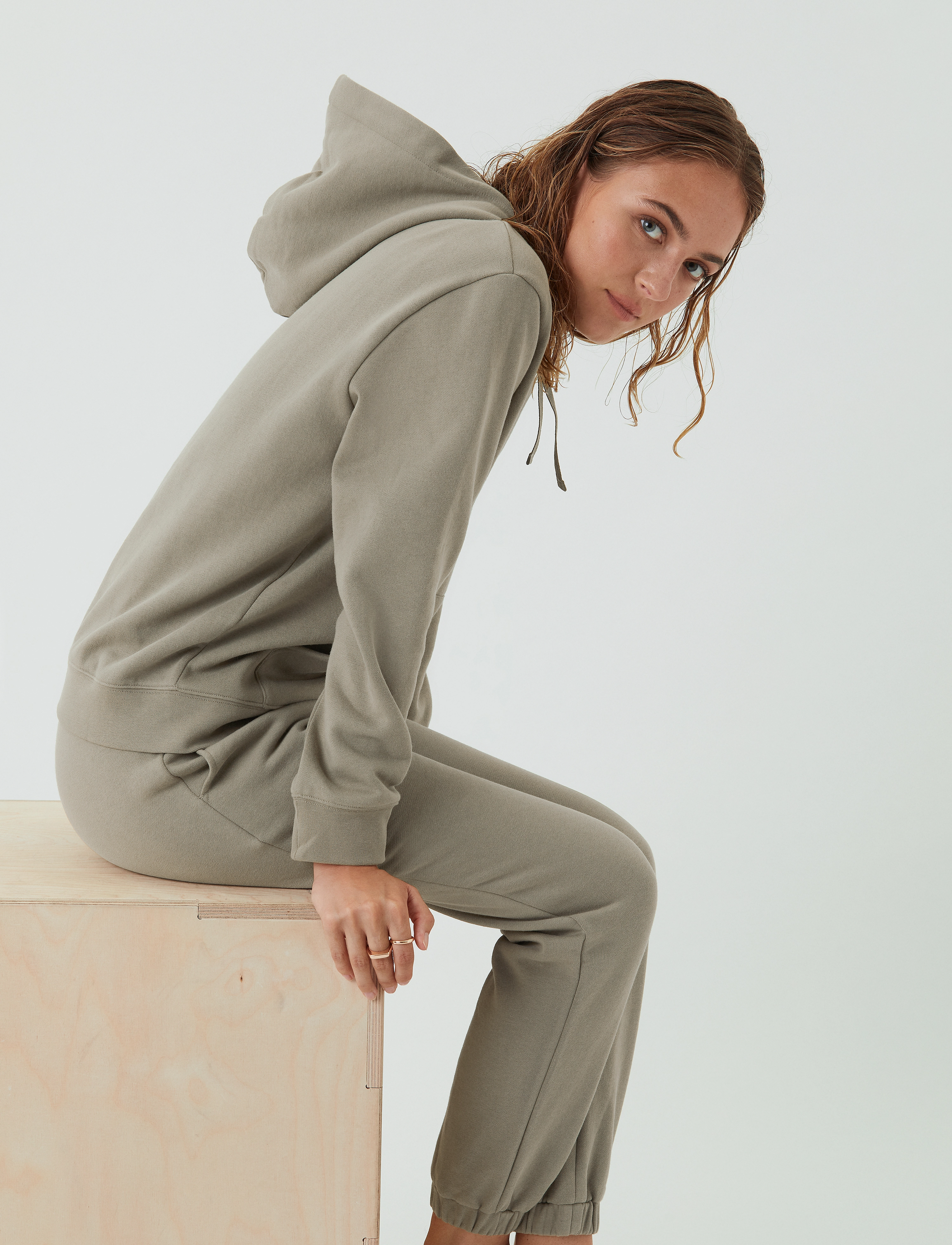 Björn Borg - CENTRE HOODIE - aloe - 5