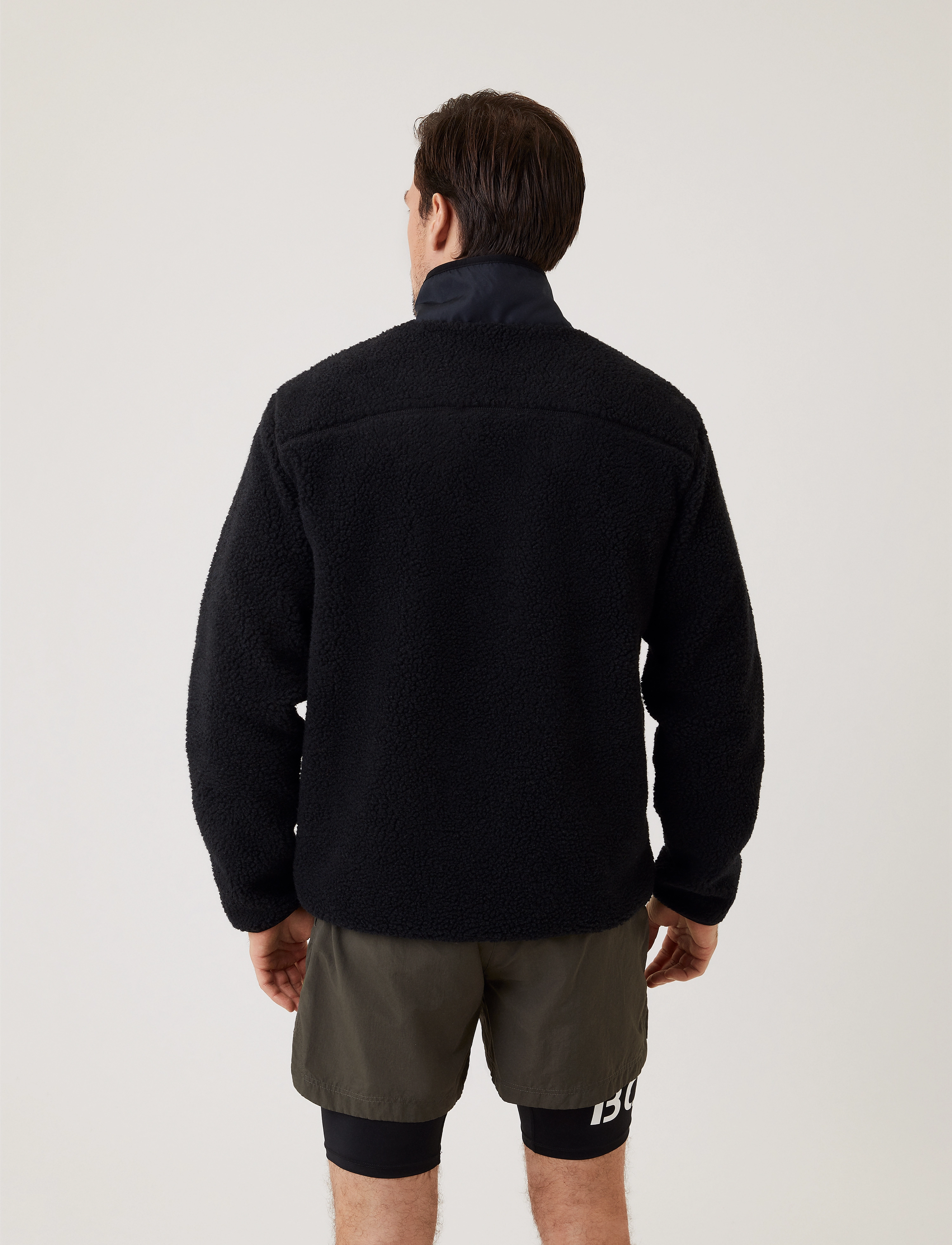 Björn Borg - STHLM FLEECE JACKET - black beauty - 3