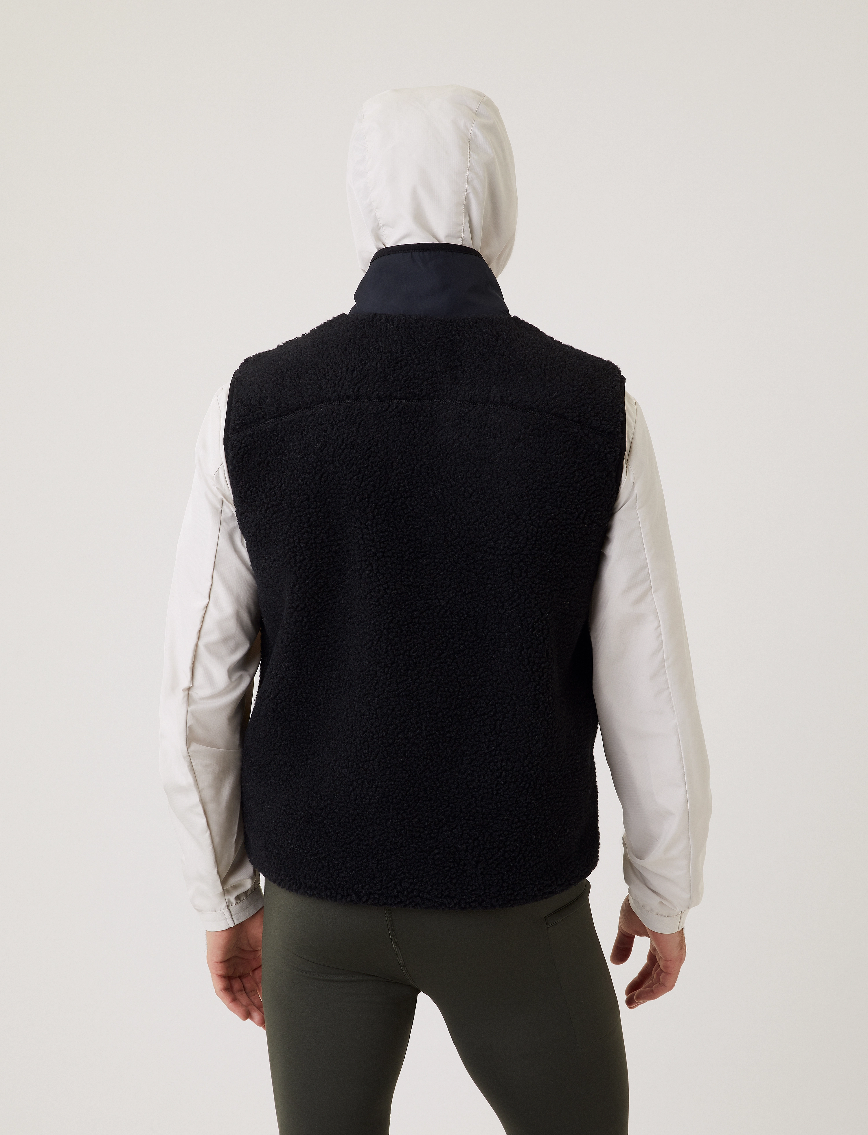 Björn Borg - STHLM FLEECE VEST - black beauty - 3