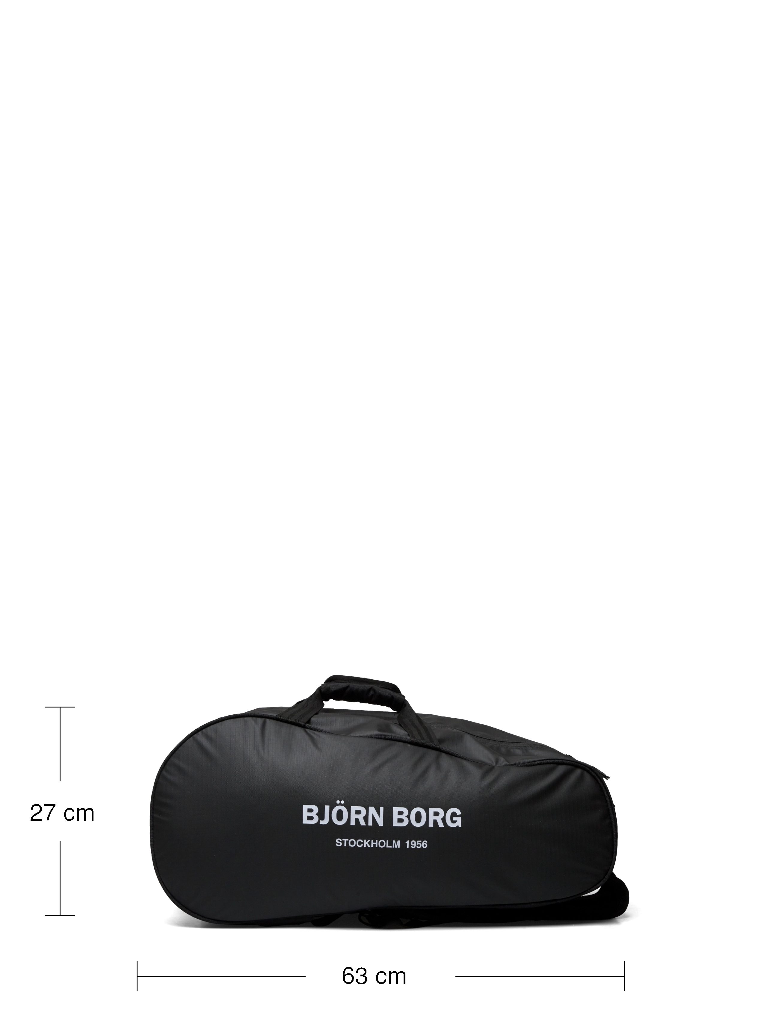 Björn Borg - ACE PADEL RACKET BAG L - black beauty - 5