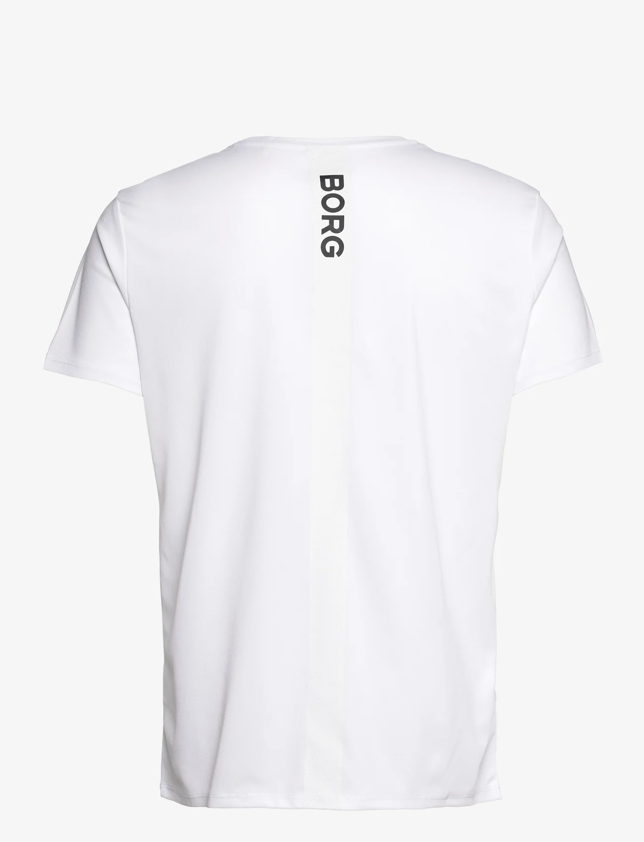 Björn Borg - ACE T-SHIRT STRIPE - short-sleeved t-shirts - brilliant white - 1