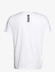 Björn Borg - ACE T-SHIRT STRIPE - short-sleeved t-shirts - brilliant white - 1