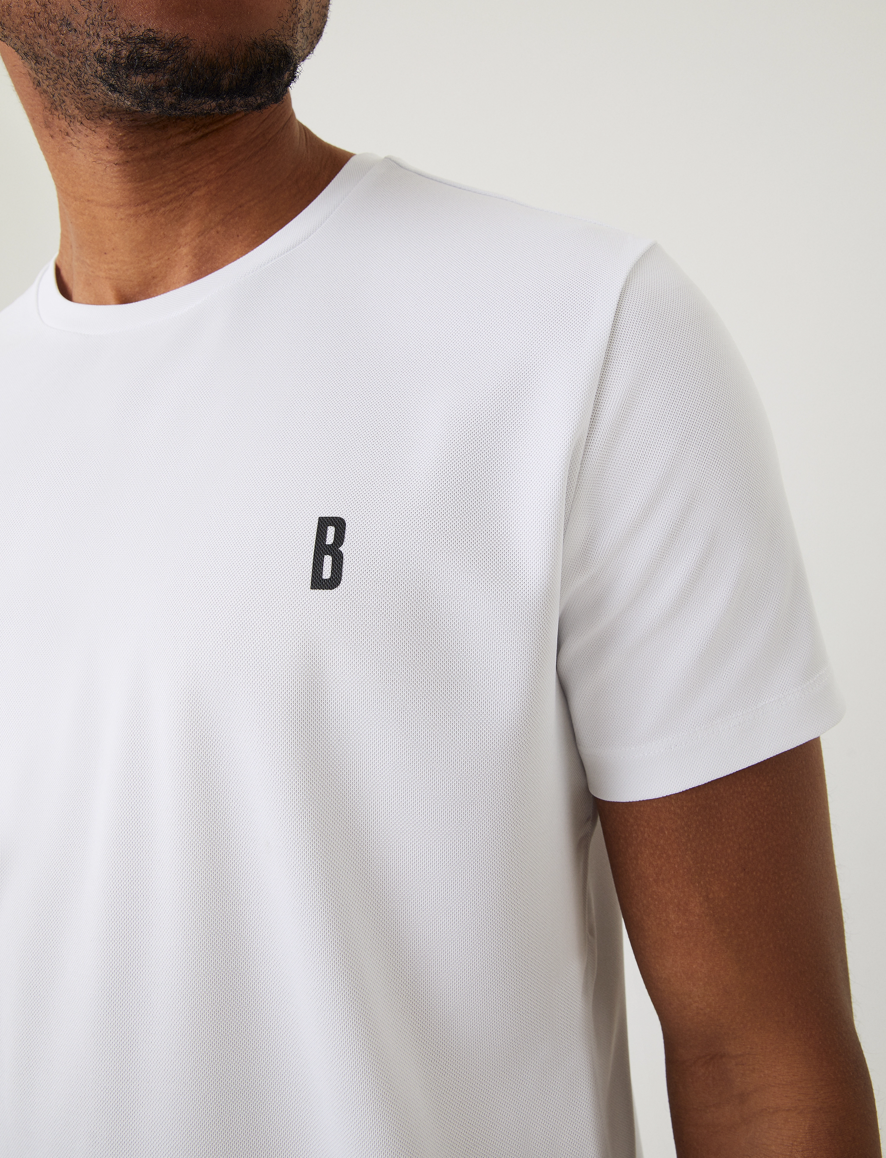 Björn Borg - ACE T-SHIRT STRIPE - brilliant white - 5