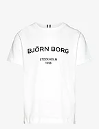 BORG LOGO T-SHIRT - BRILLIANT WHITE