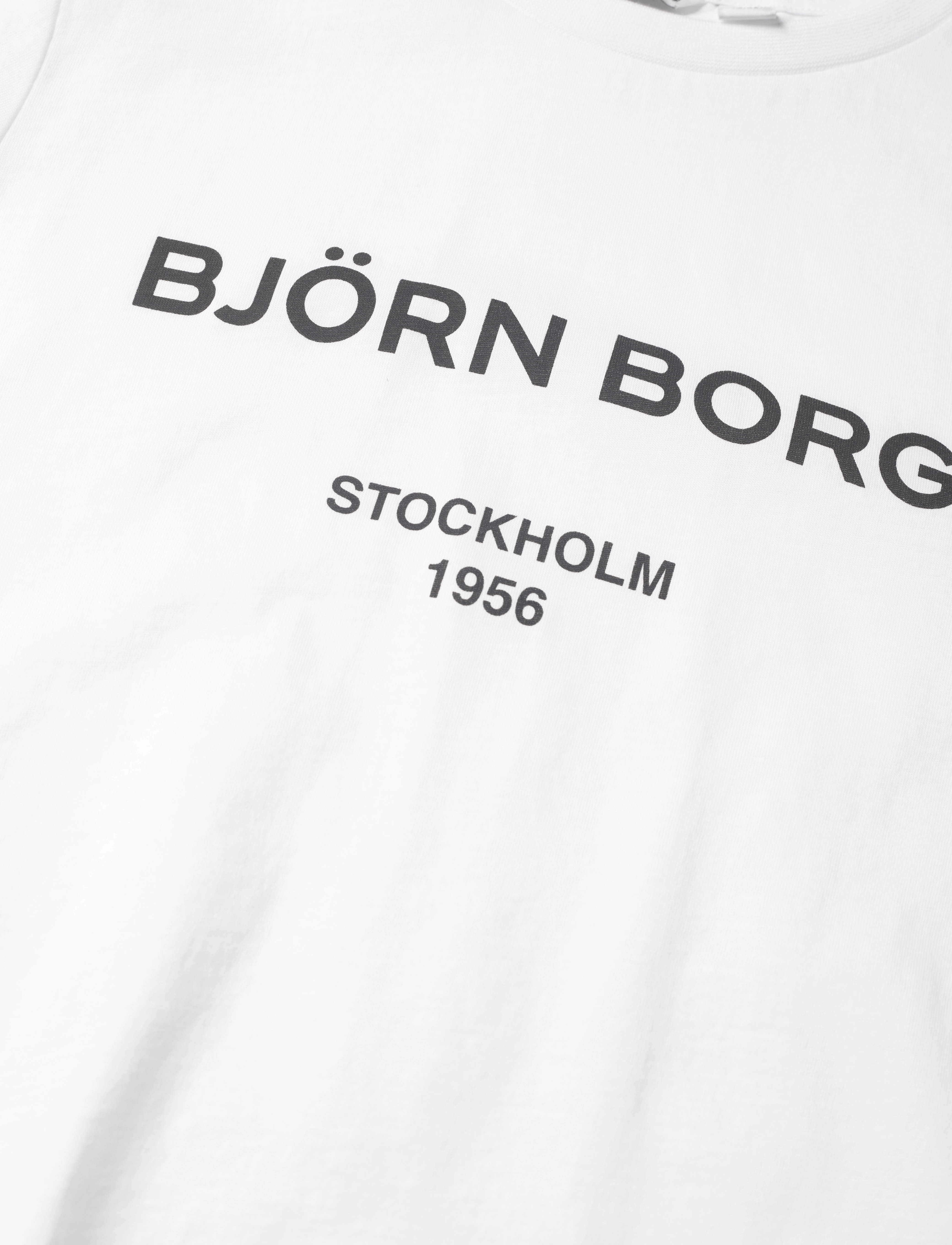 Björn Borg - BORG LOGO T-SHIRT - brilliant white - 2