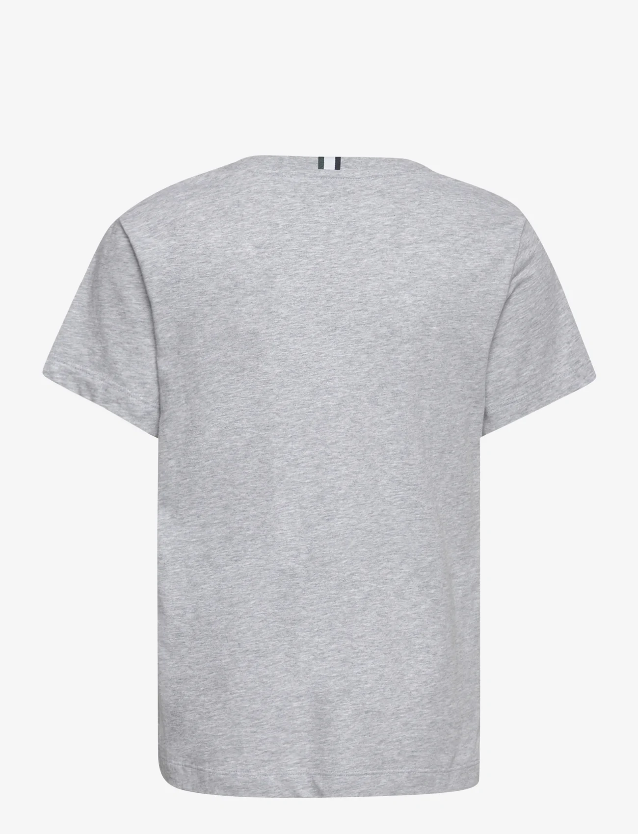 Björn Borg - BORG LOGO T-SHIRT - kortärmade t-shirts - light grey melange - 1