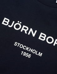 Björn Borg - BORG LOGO T-SHIRT - lyhythihaiset t-paidat - night sky - 7