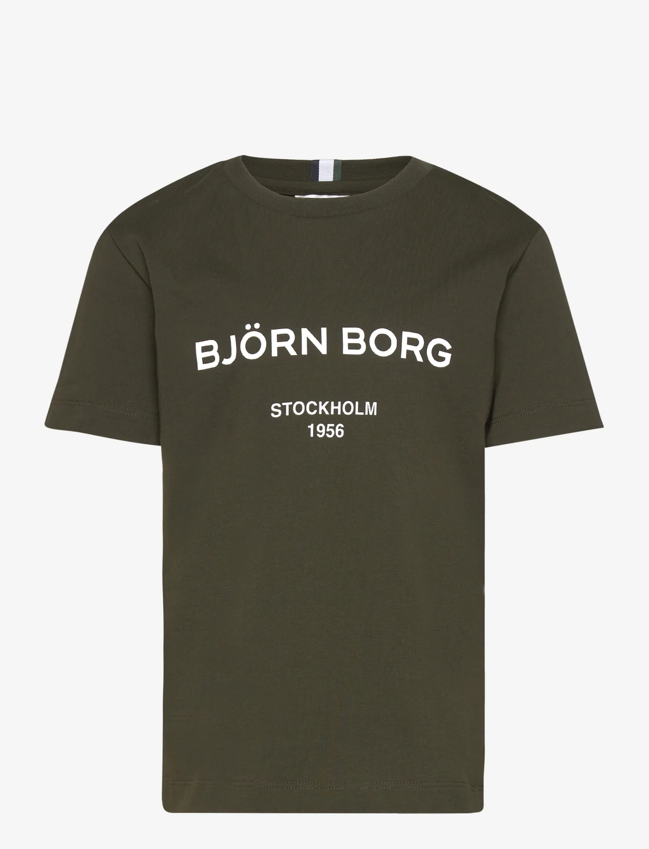 Björn Borg - BORG LOGO T-SHIRT - kortärmade t-shirts - rosin - 0