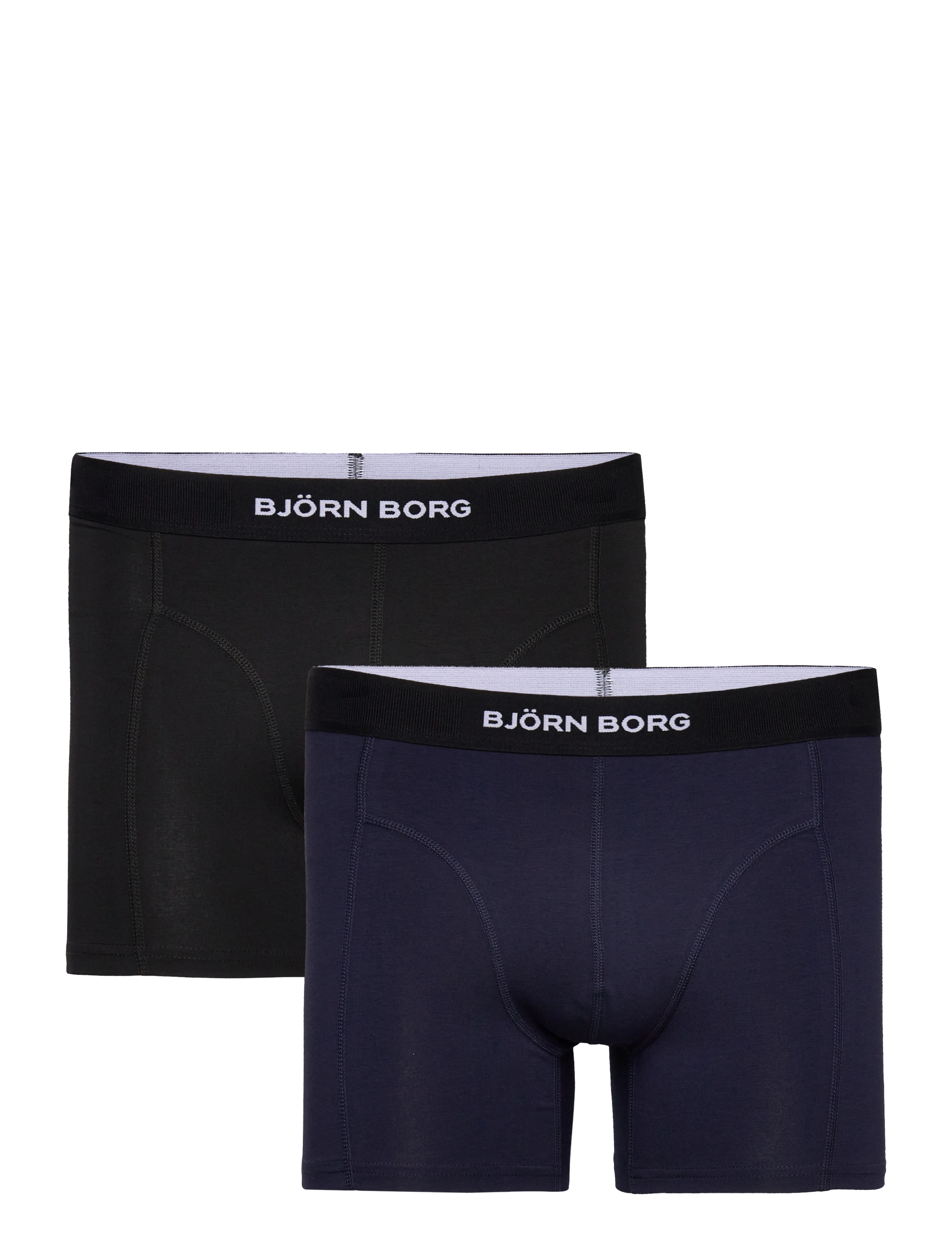 Björn Borg PREMIUM COTTON STRETCH BOXER 2p - Underkläder - MULTIPACK 4 / black