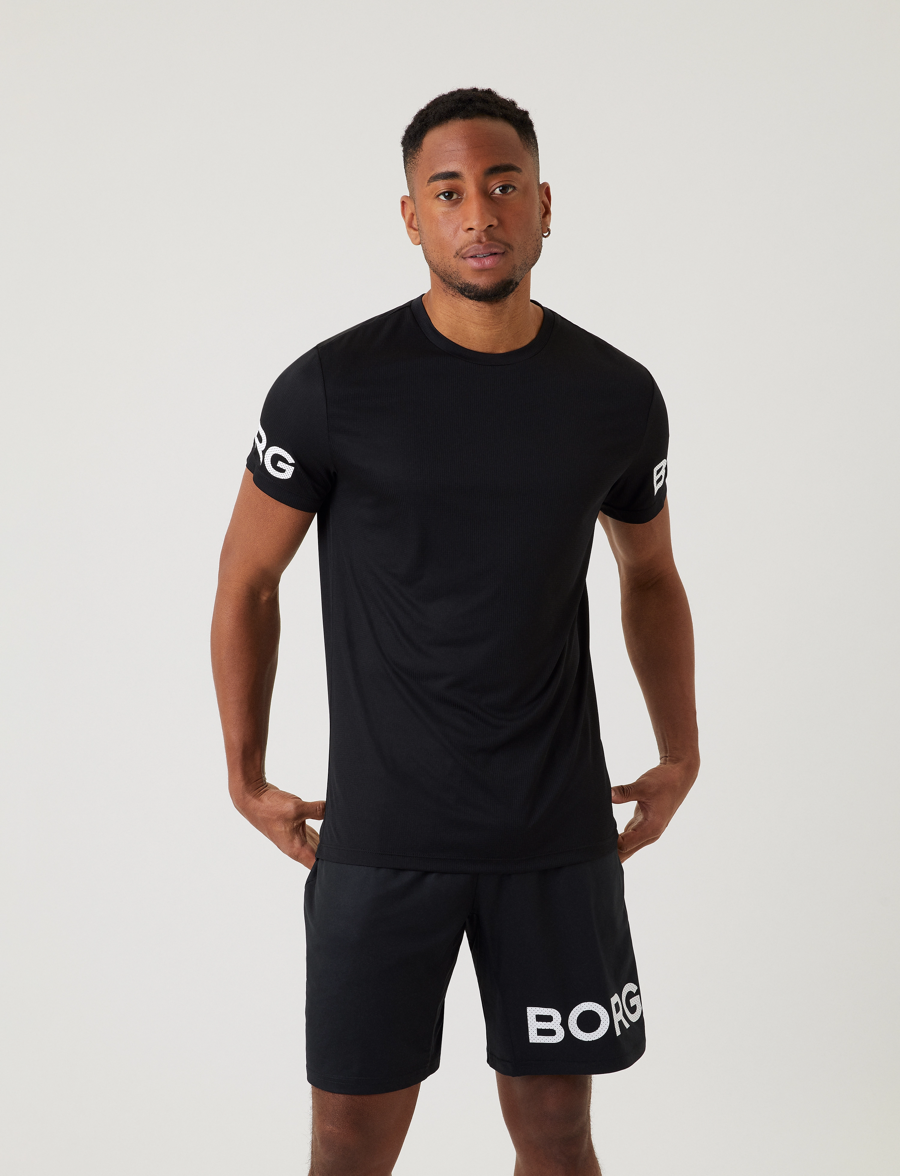 Björn Borg - BORG LIGHT T-SHIRT - black beauty - 2