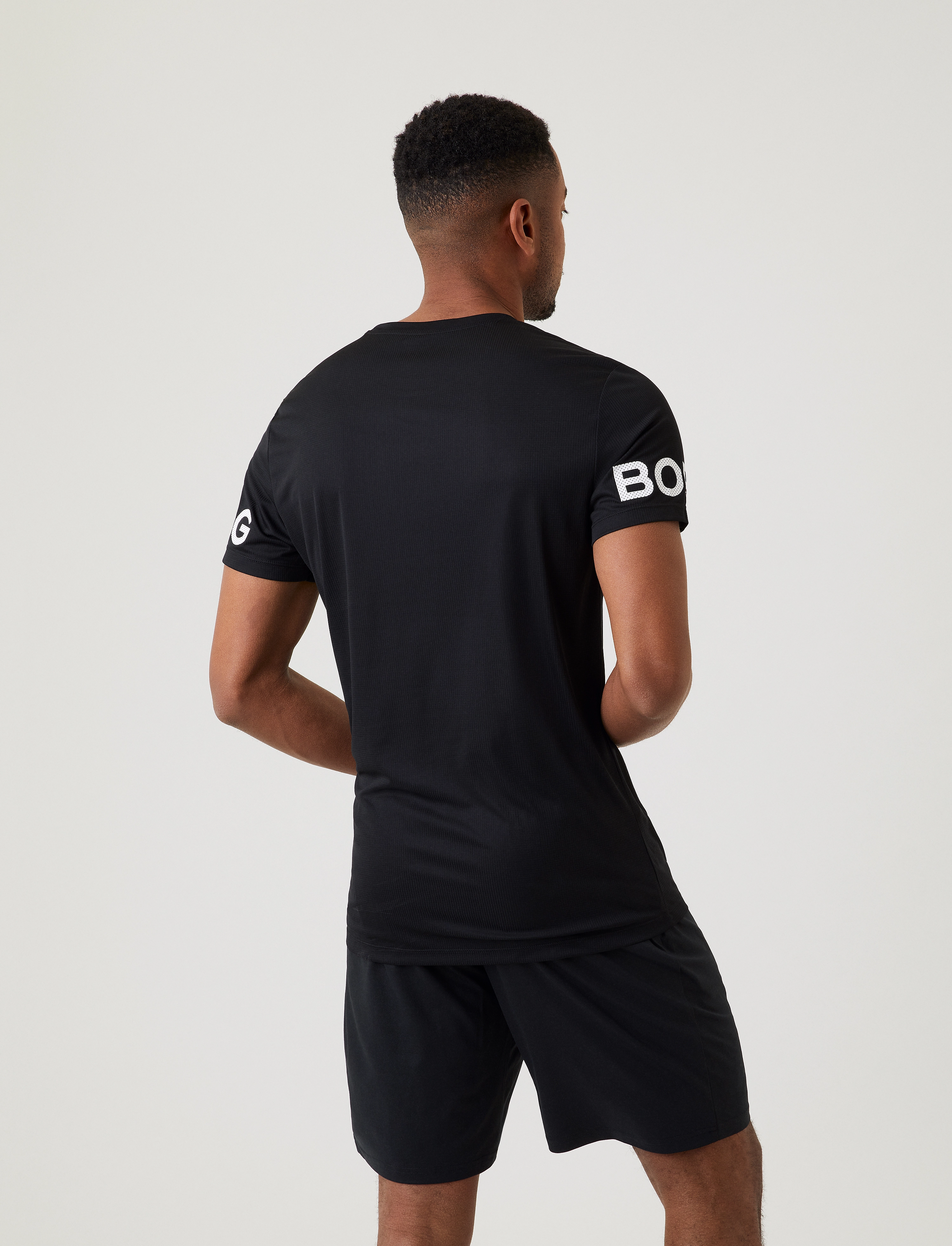 Björn Borg - BORG LIGHT T-SHIRT - black beauty - 3
