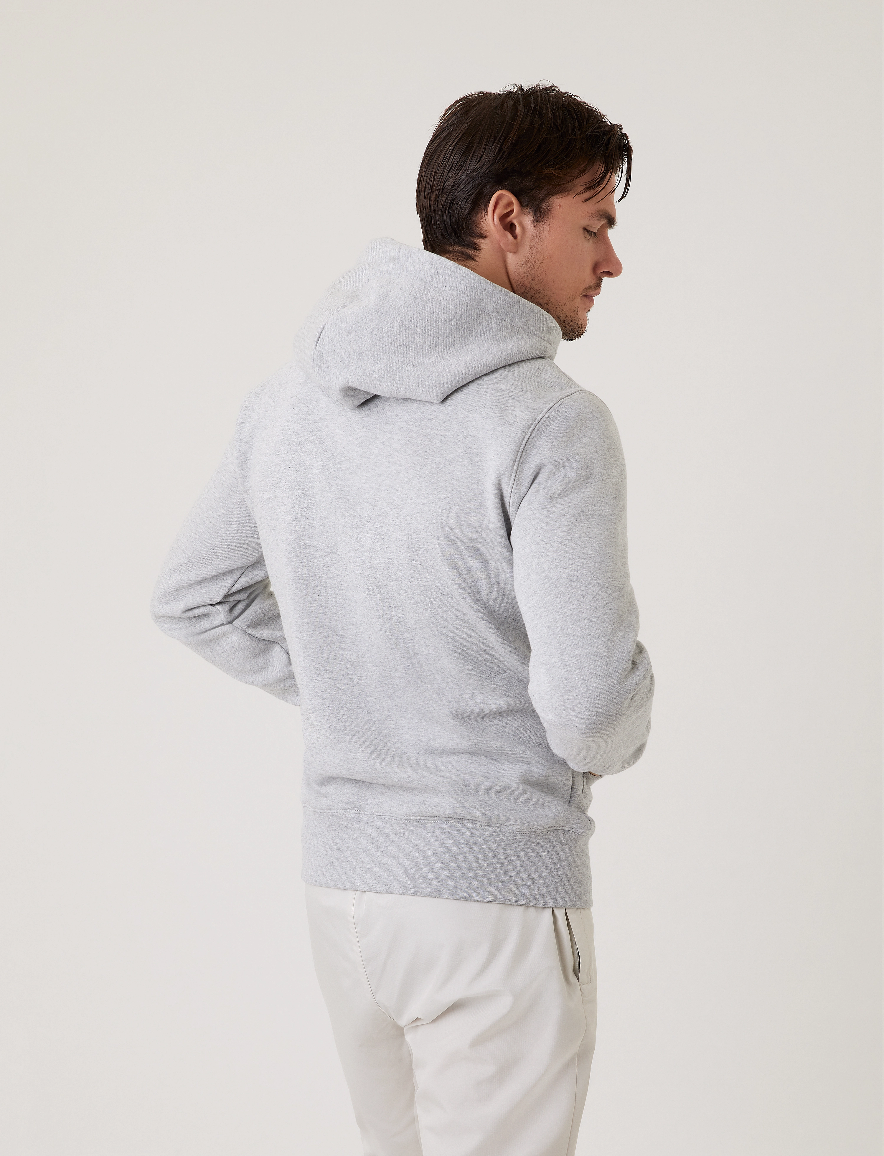 Björn Borg - STHLM HOODIE - light grey melange - 3