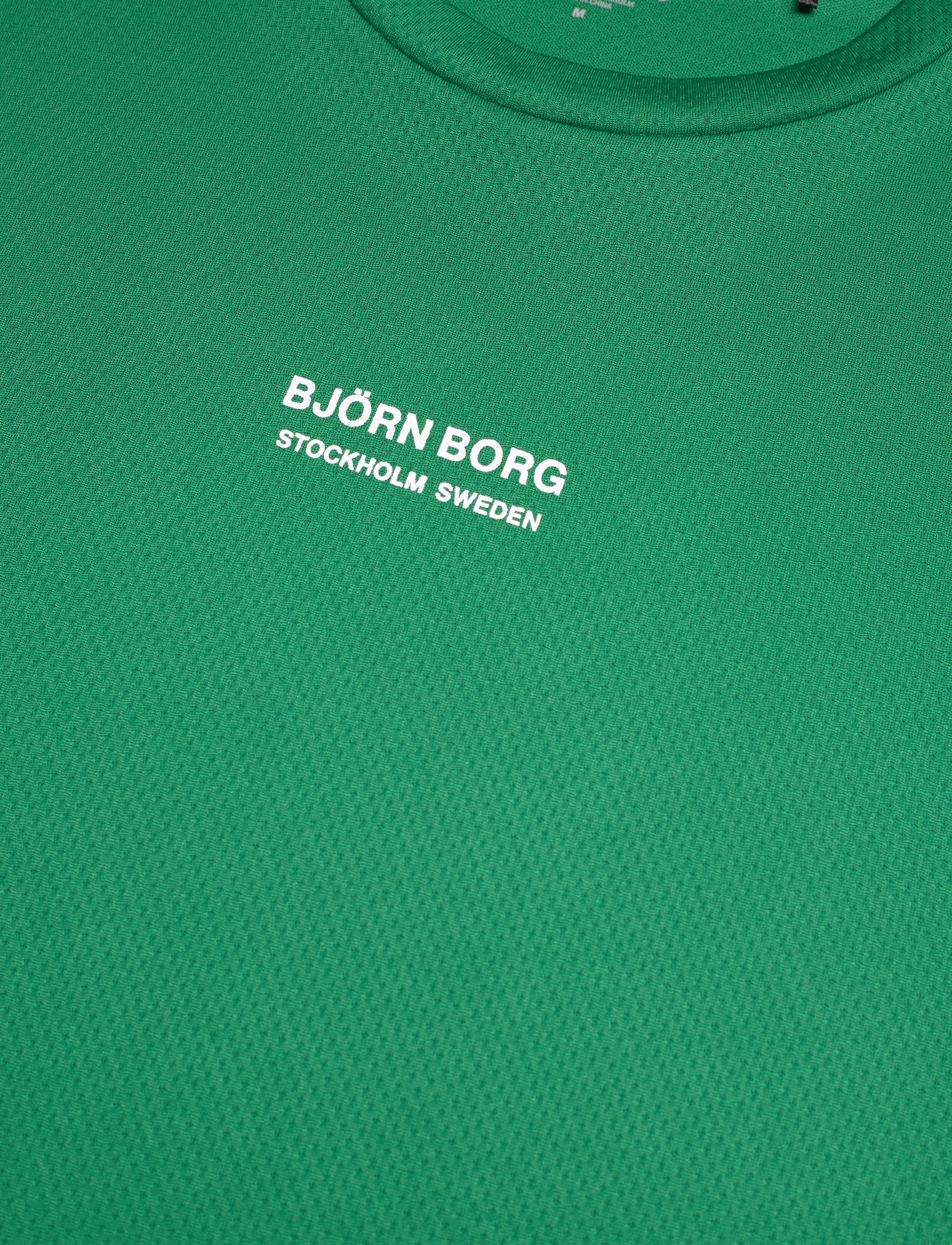 Björn Borg - BORG LOOSE T-SHIRT - verdant green - 2
