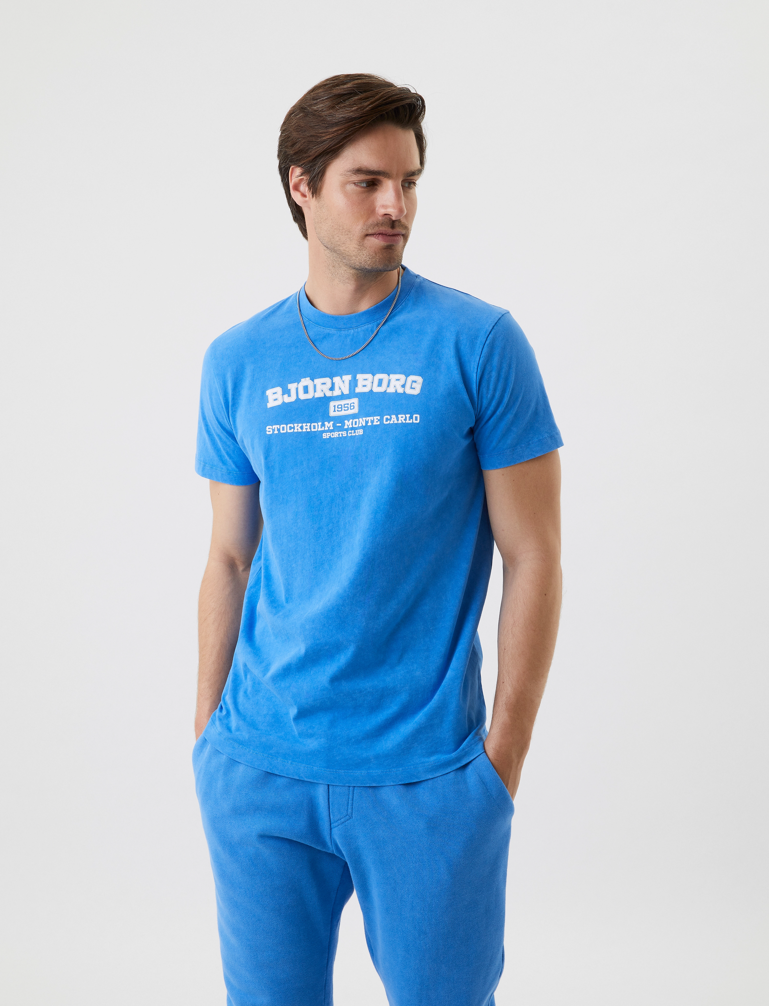 Björn Borg - STHLM T-SHIRT - palace blue - 2