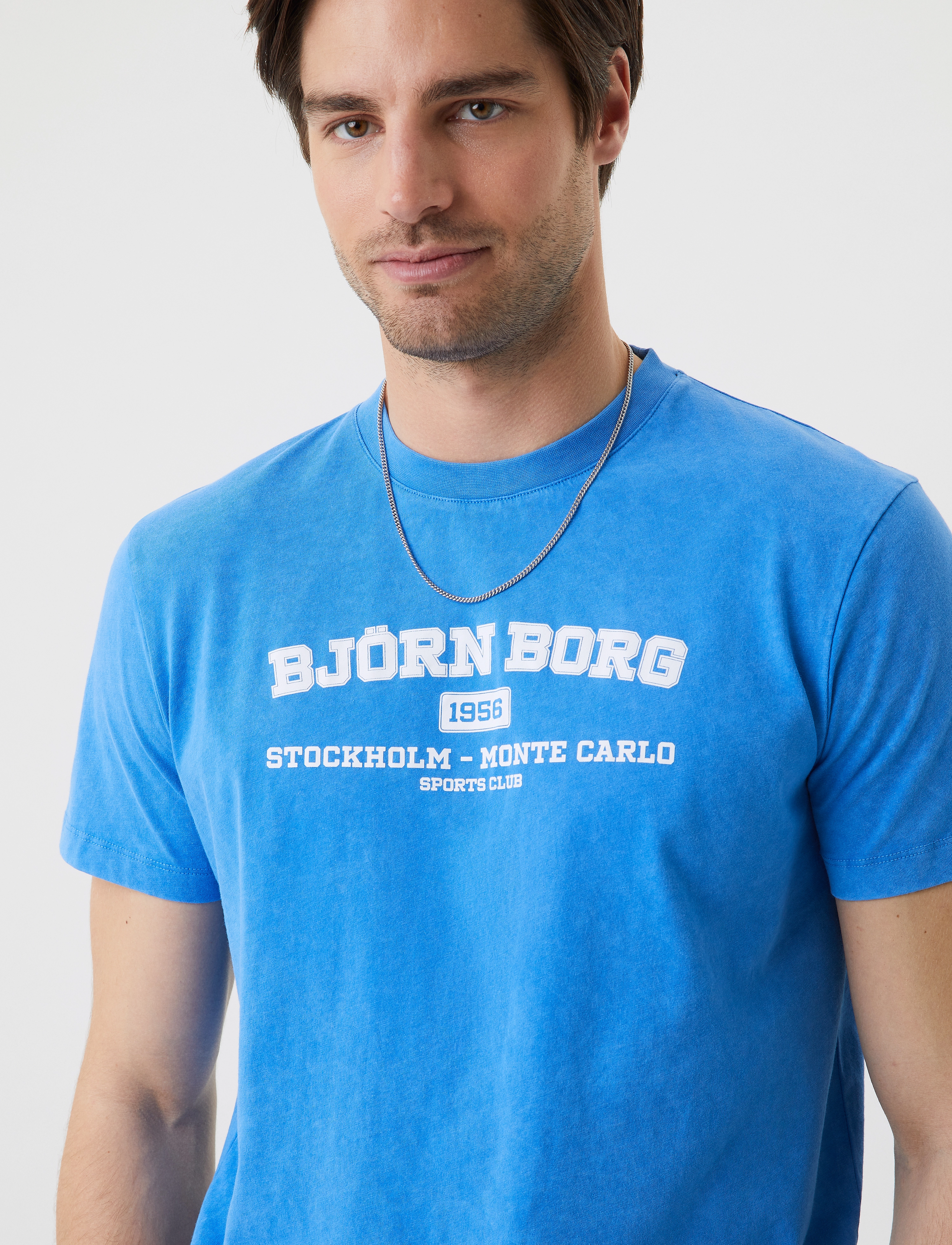 Björn Borg - STHLM T-SHIRT - palace blue - 4
