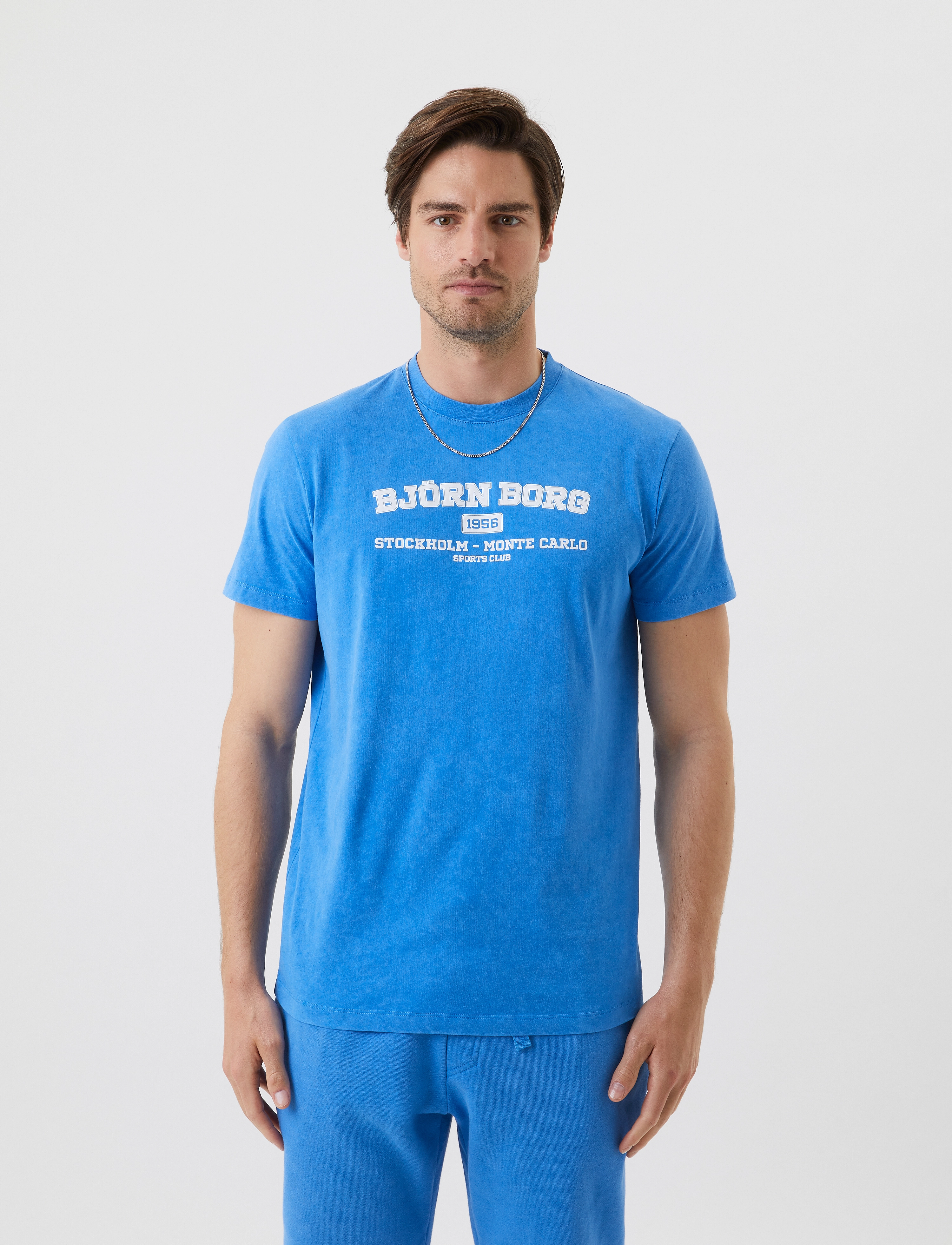 Björn Borg - STHLM T-SHIRT - palace blue - 5