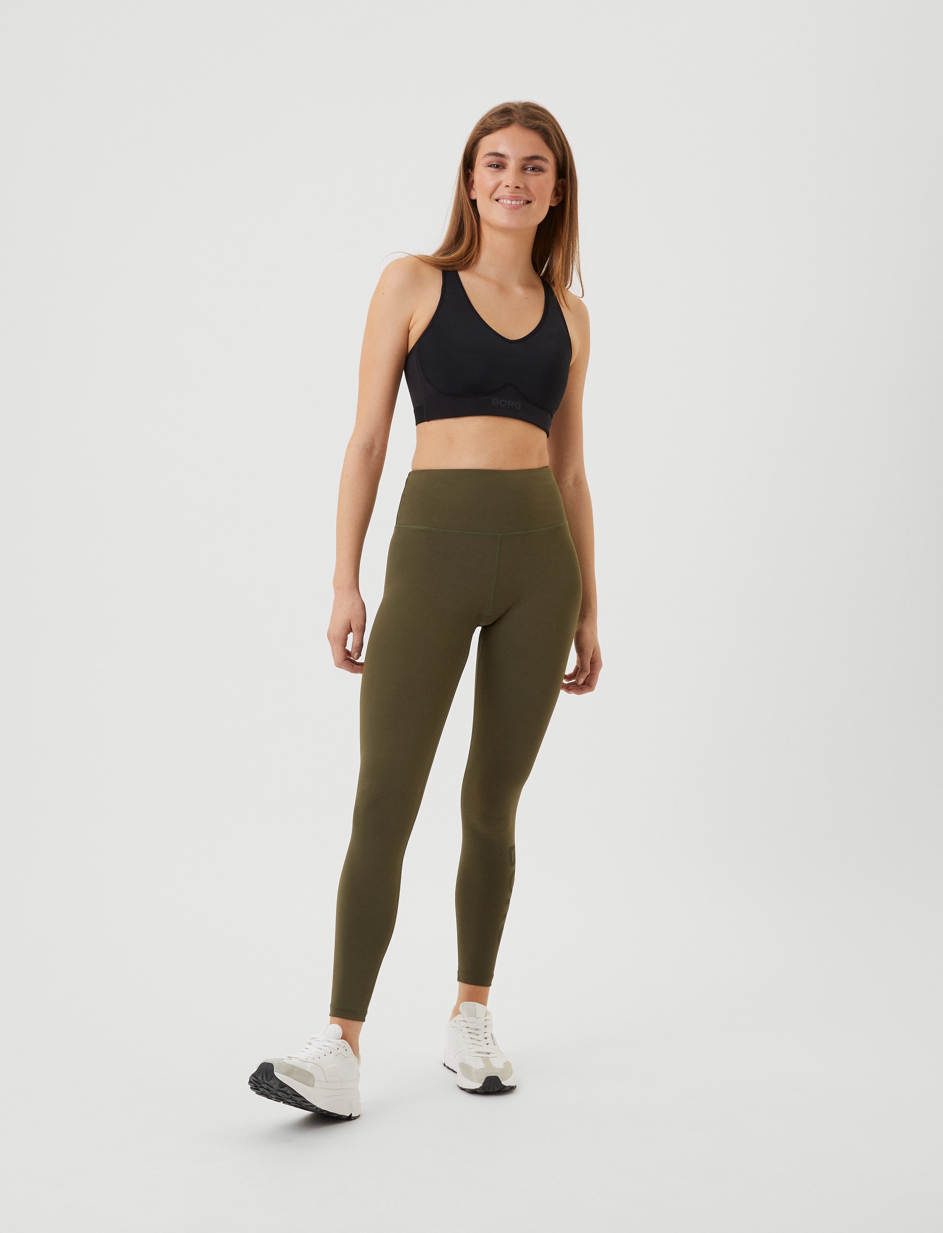 Björn Borg - BORG LOGO TIGHTS - olive night - 4