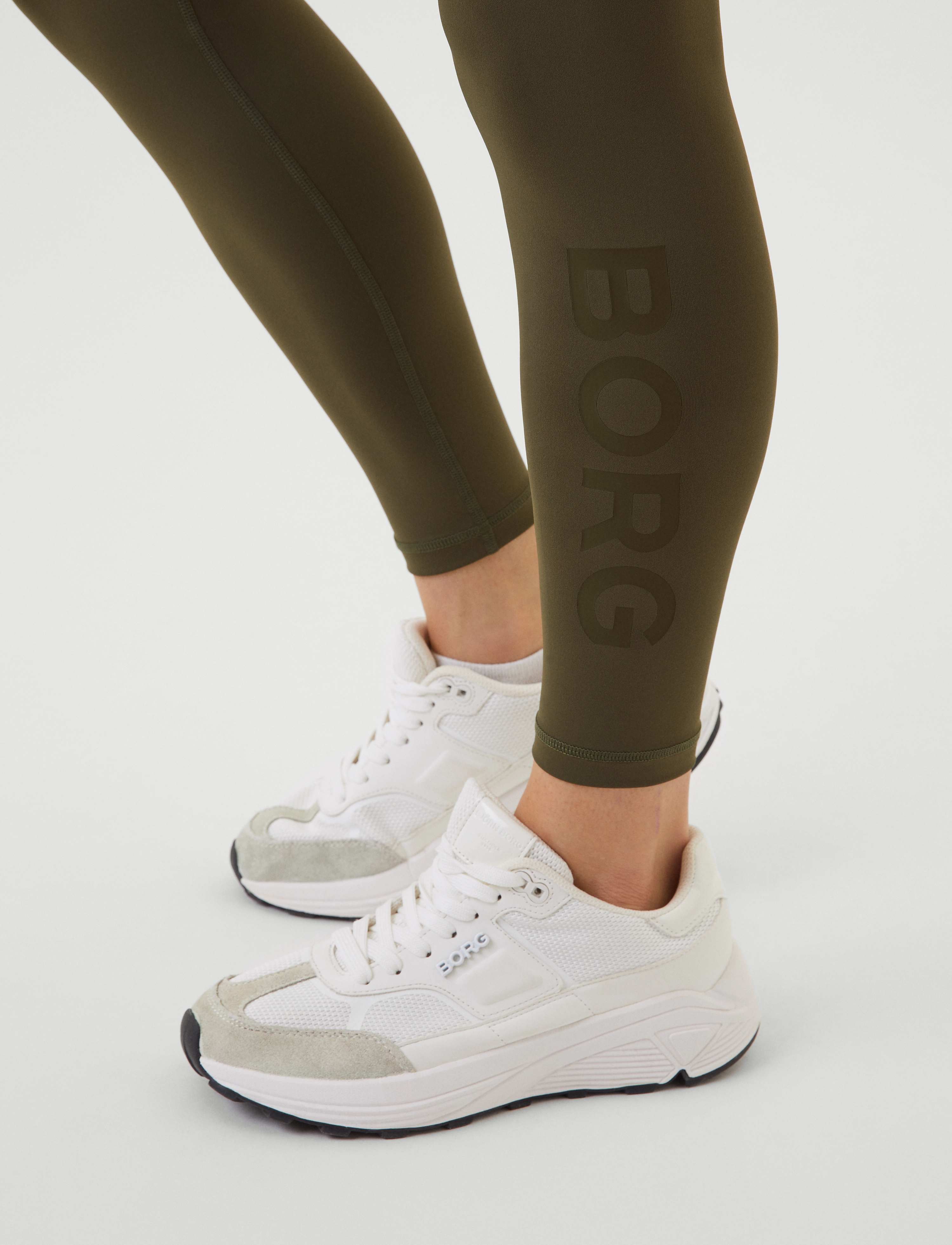 Björn Borg - BORG LOGO TIGHTS - olive night - 5
