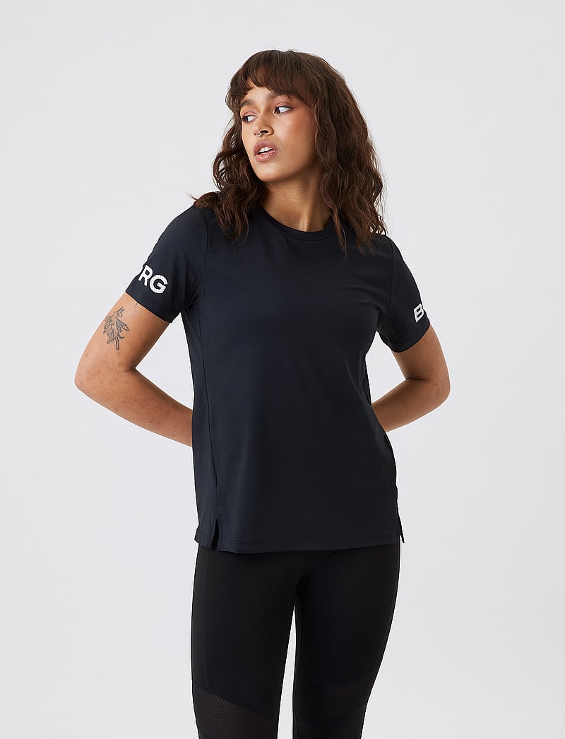 Björn Borg - BORG T-SHIRT - black beauty - 0