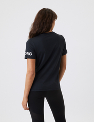 Björn Borg - BORG T-SHIRT - t-shirts - black beauty - 3
