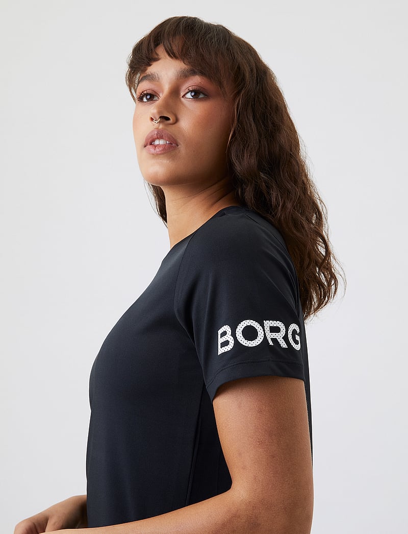 Björn Borg - BORG T-SHIRT - black beauty - 4