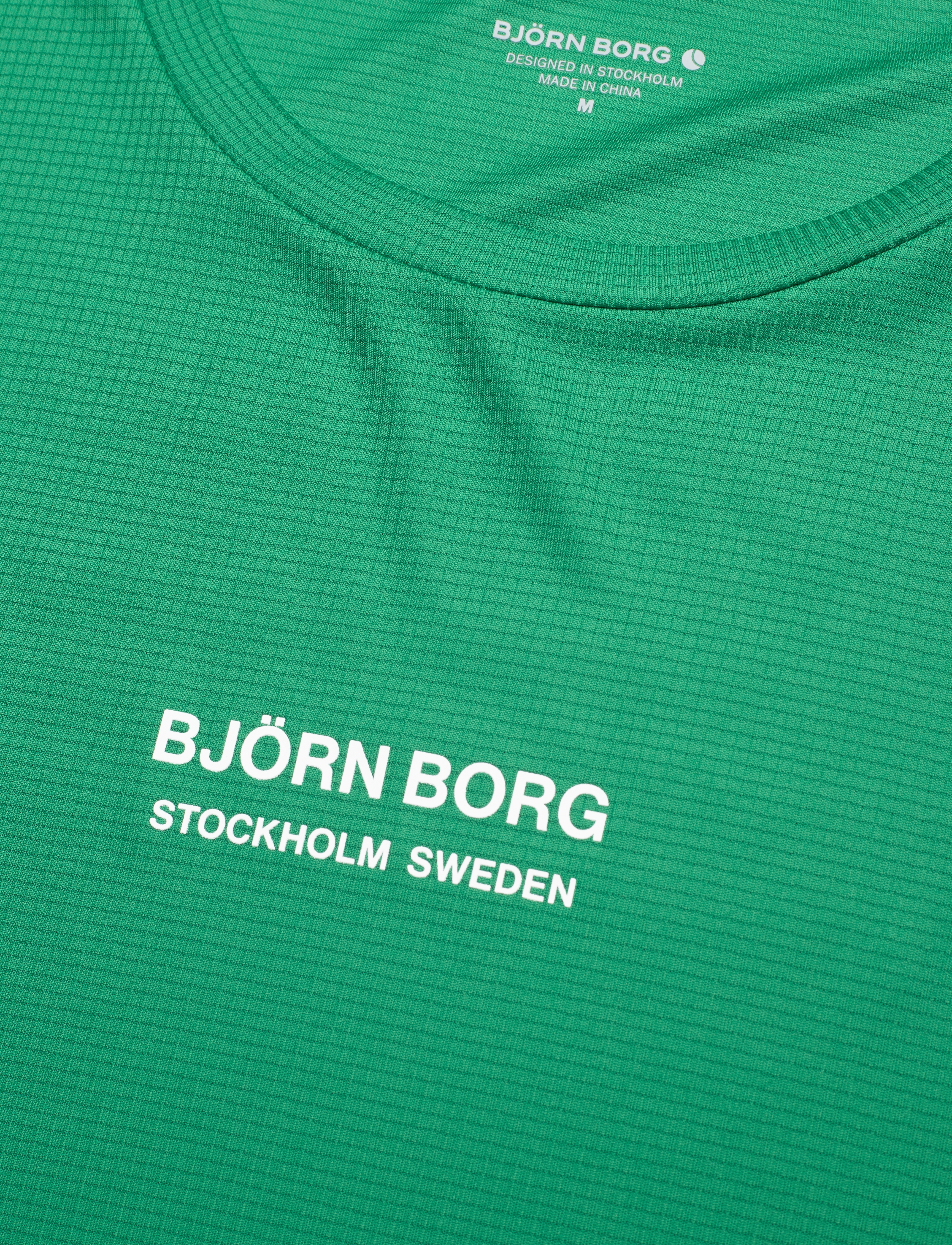 Björn Borg - ACE LIGHT T-SHIRT - verdant green - 2