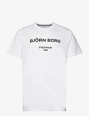 Björn Borg - BORG LOGO T-SHIRT - lägsta priserna - brilliant white - 0