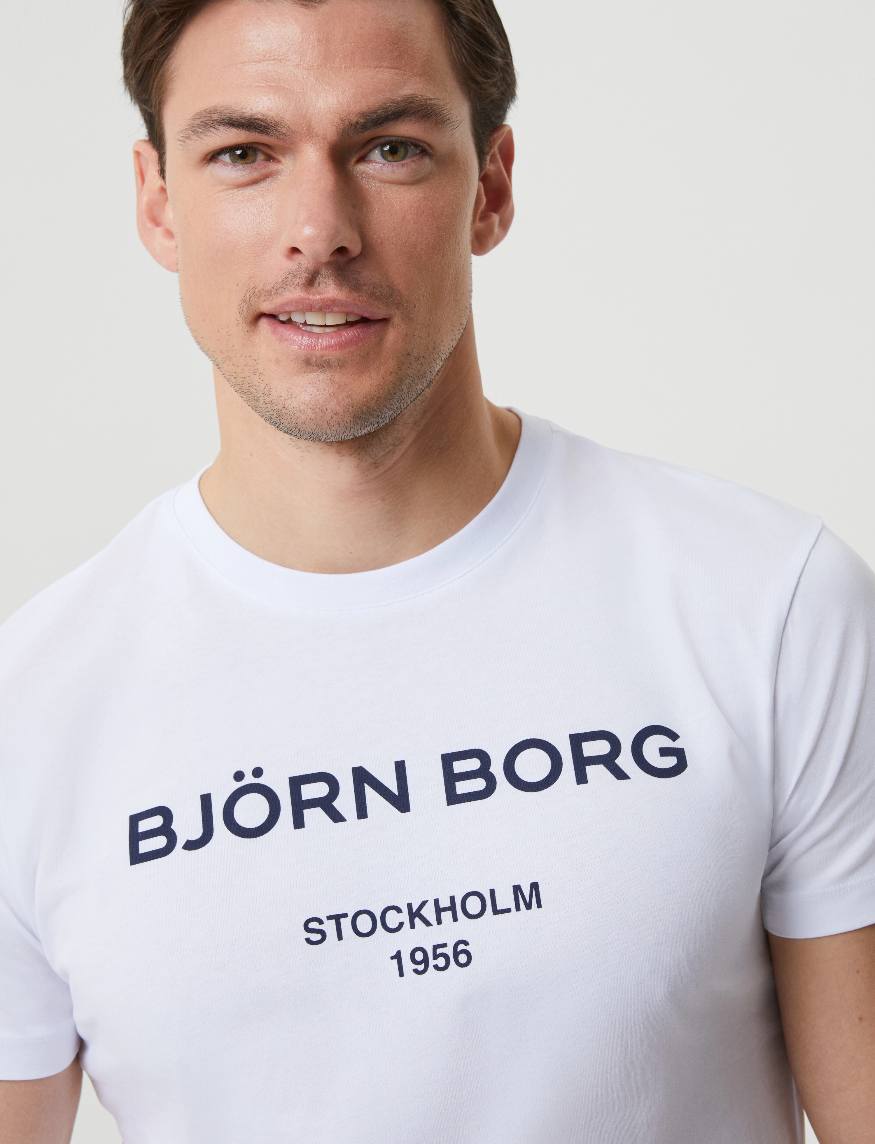 Björn Borg - BORG LOGO T-SHIRT - brilliant white - 5
