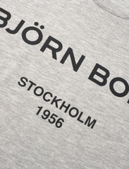Björn Borg - BORG LOGO T-SHIRT - lägsta priserna - light grey melange - 2