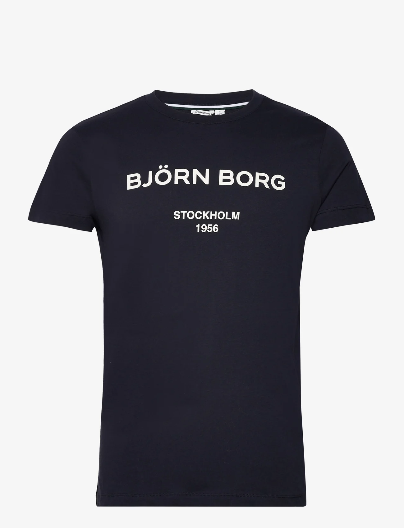 Björn Borg - BORG LOGO T-SHIRT - lägsta priserna - night sky - 0