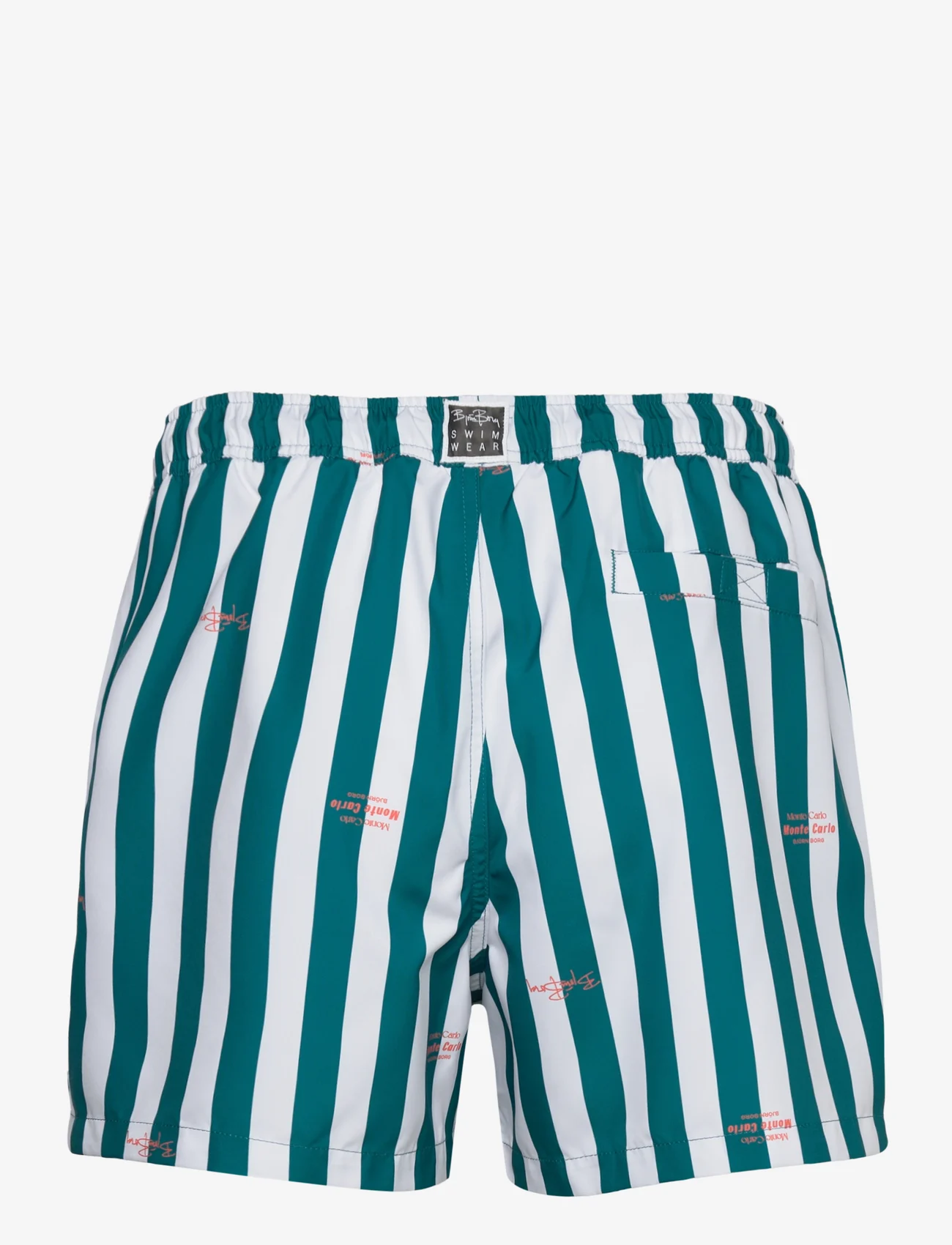 Björn Borg - BORG PRINT SWIM SHORTS - uimashortsit - bb mc stripe - 1