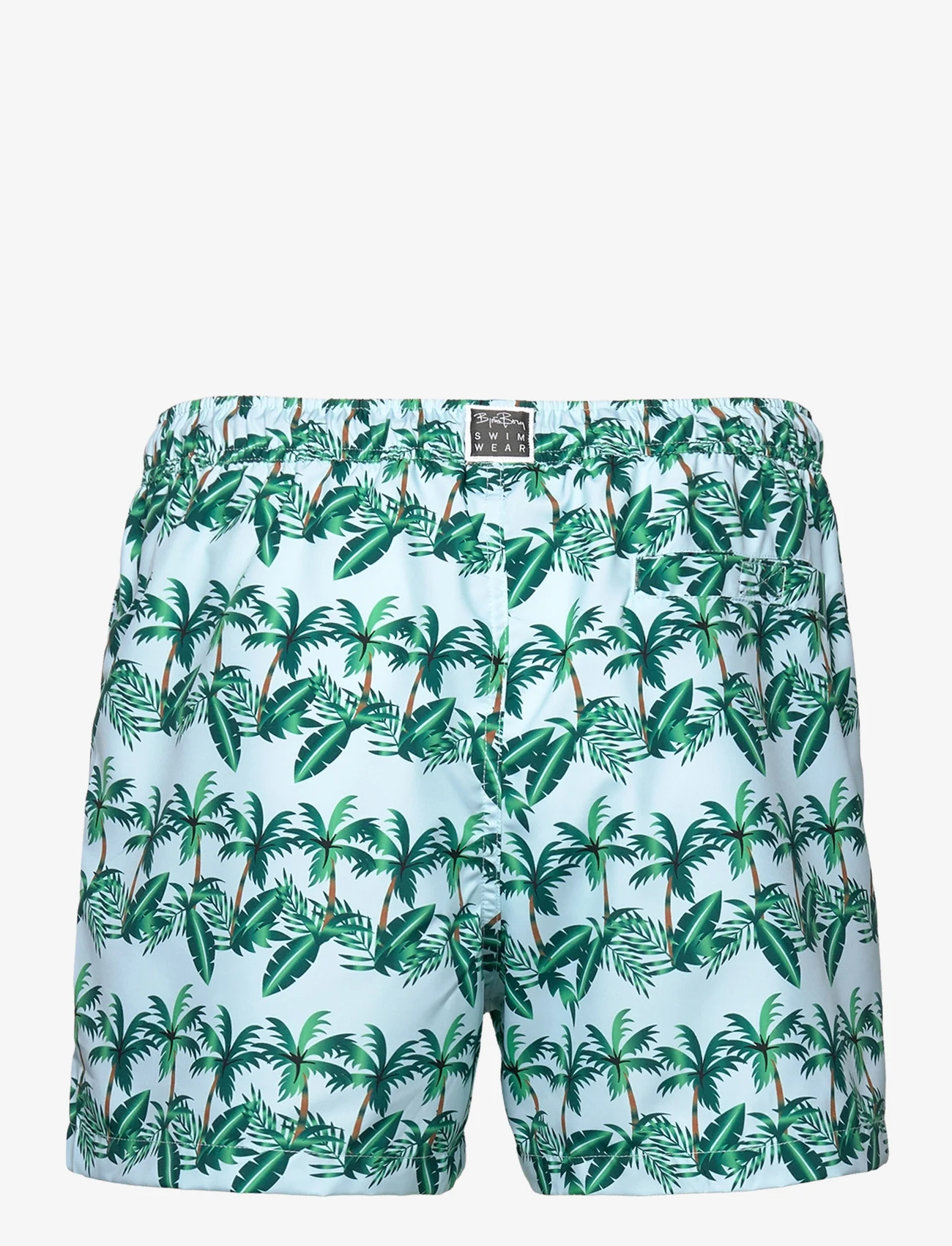 Björn Borg - BORG PRINT SWIM SHORTS - uimashortsit - bb palmy - 1