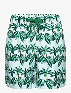 BORG PRINT SWIM SHORTS - BB PALMY