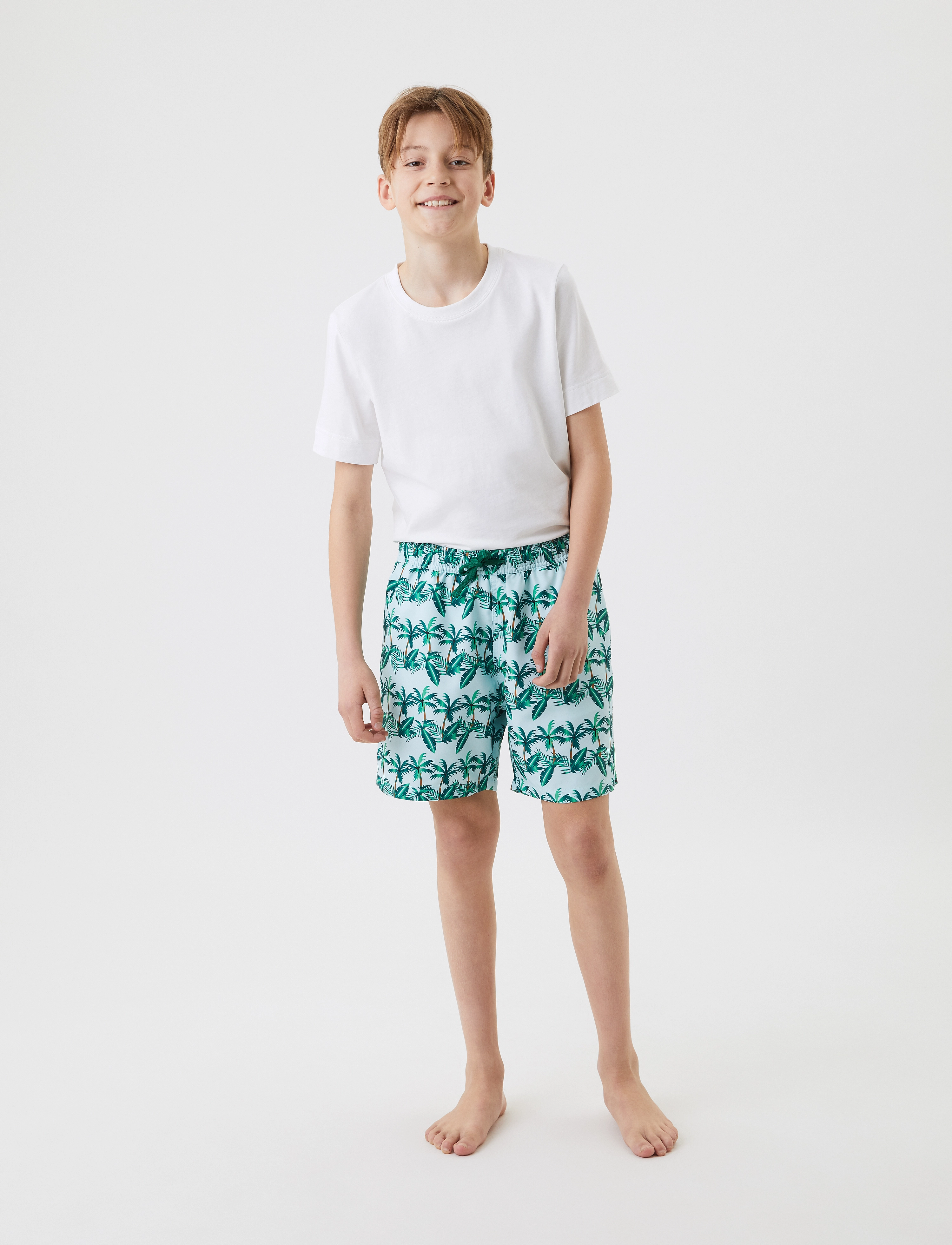 Björn Borg - BORG PRINT SWIM SHORTS - bb palmy - 0