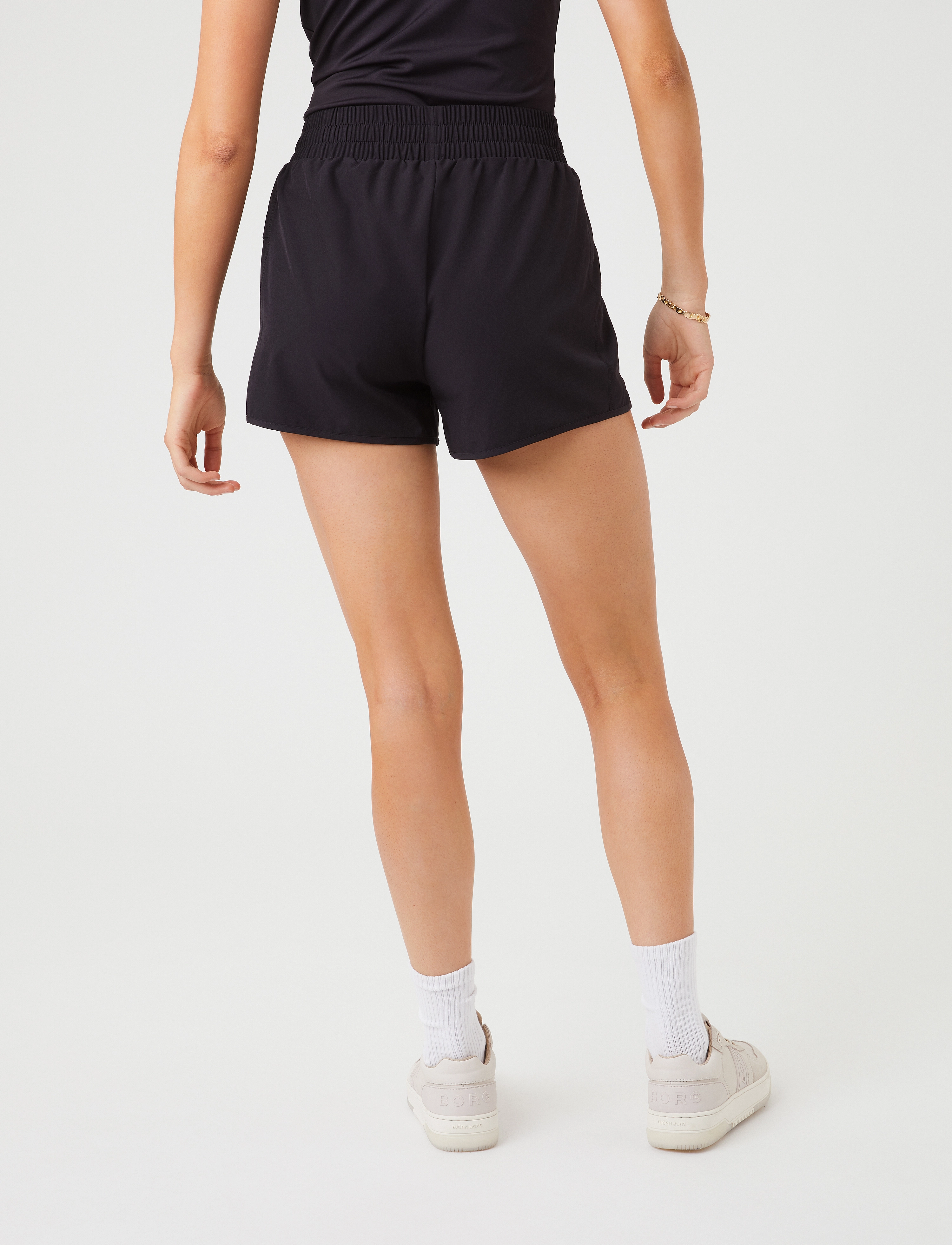 Björn Borg - BORG LOOSE SHORTS - black beauty - 3