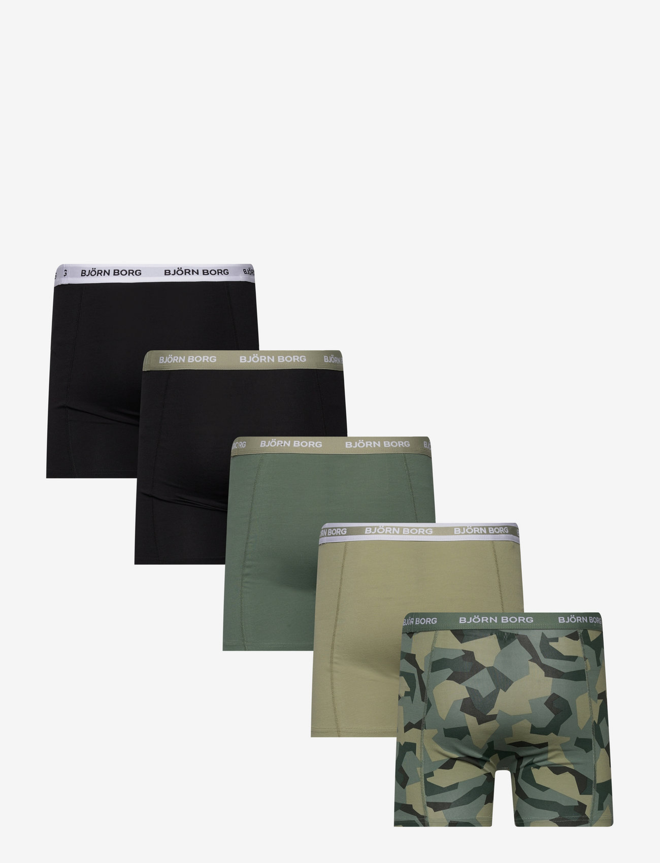 Björn Borg - COTTON STRETCH BOXER 5p - multipack 1 - 1