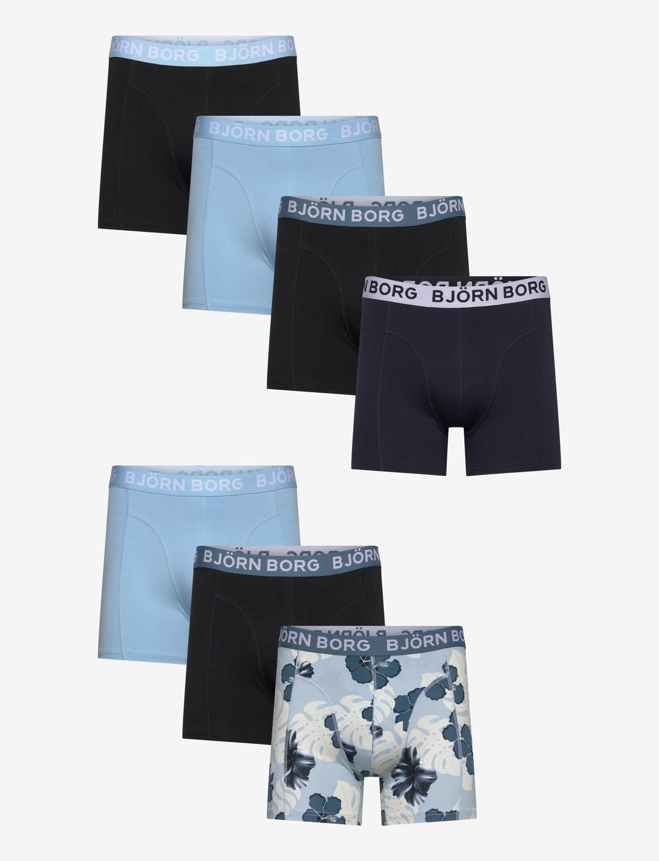 Björn Borg - COTTON STRETCH BOXER 7p - multipack 1 - 0