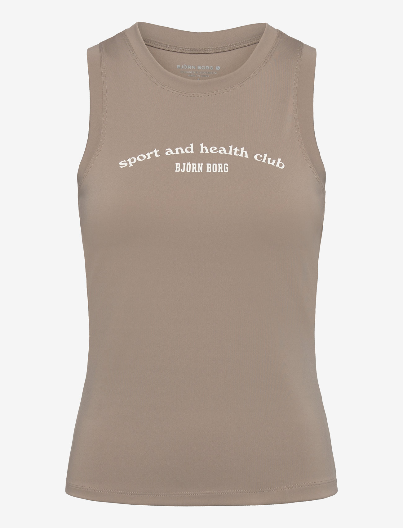 Björn Borg - BORG SLIM TANK - vintage khaki - 0