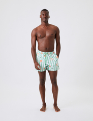 Björn Borg - BORG PRINT SWIM SHORTS - swim shorts - bb paradise stripe 1 - 4