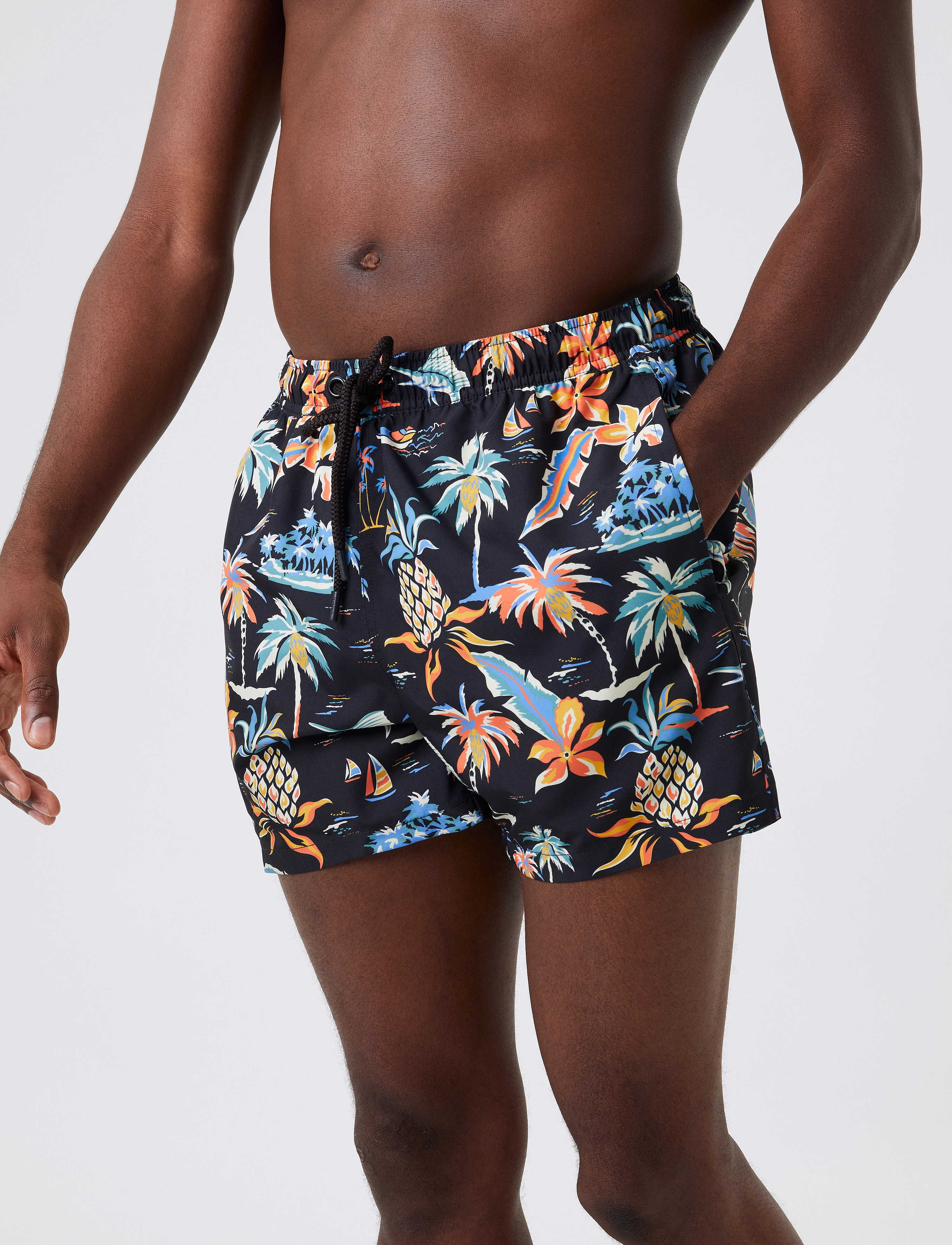 Björn Borg - BORG PRINT SWIM SHORTS - bb paradiso 1 - 2