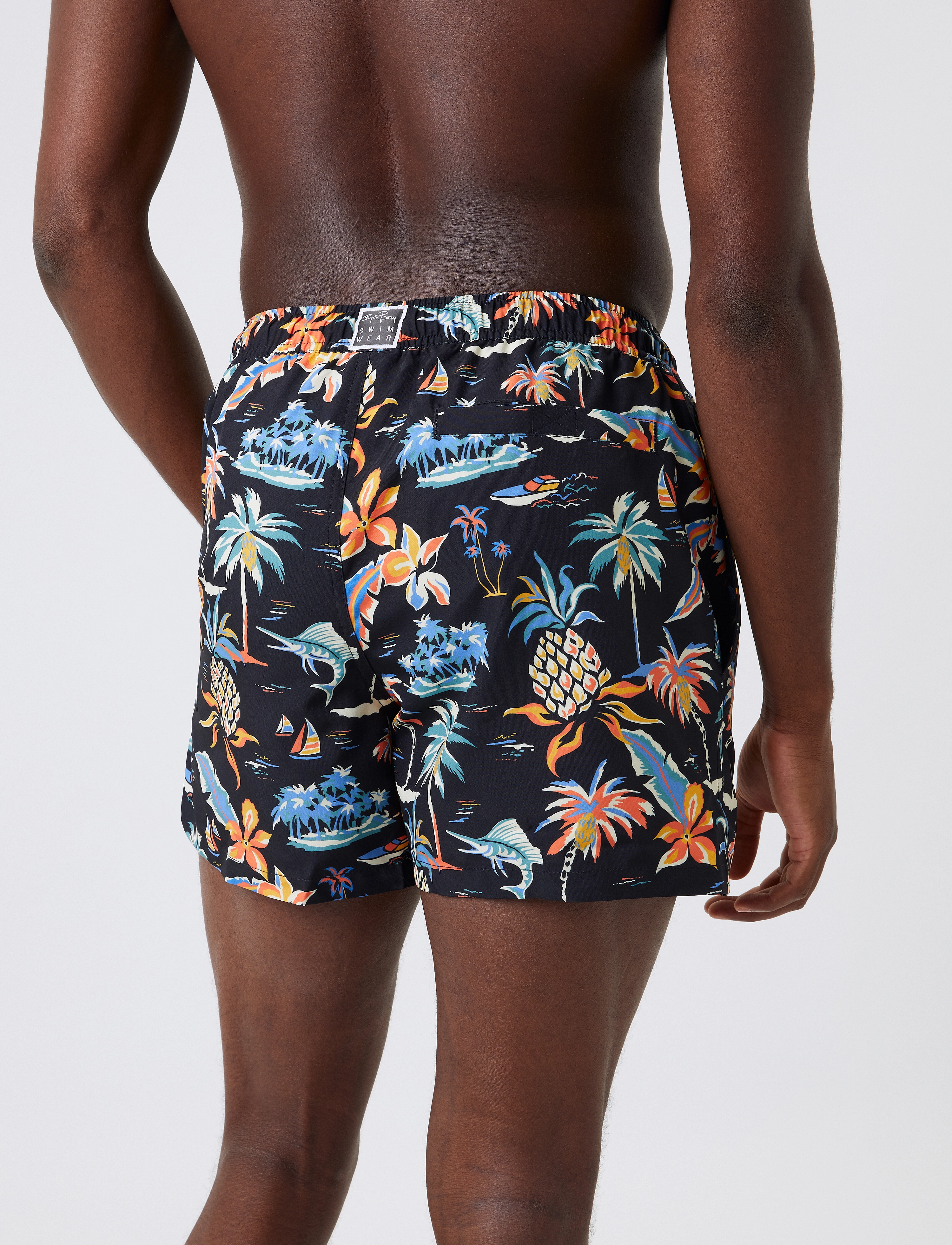 Björn Borg - BORG PRINT SWIM SHORTS - bb paradiso 1 - 3